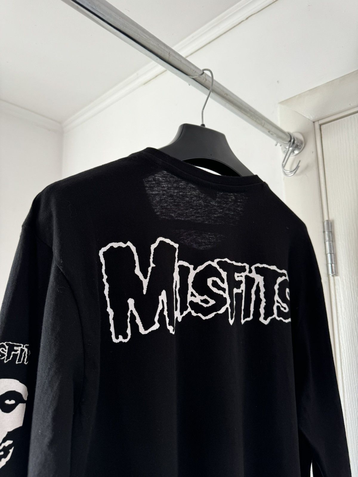 Band Tees Misfits Y2K Faced Longsleeve Tee Size US XL / EU 56 / 4 - 7 Thumbnail