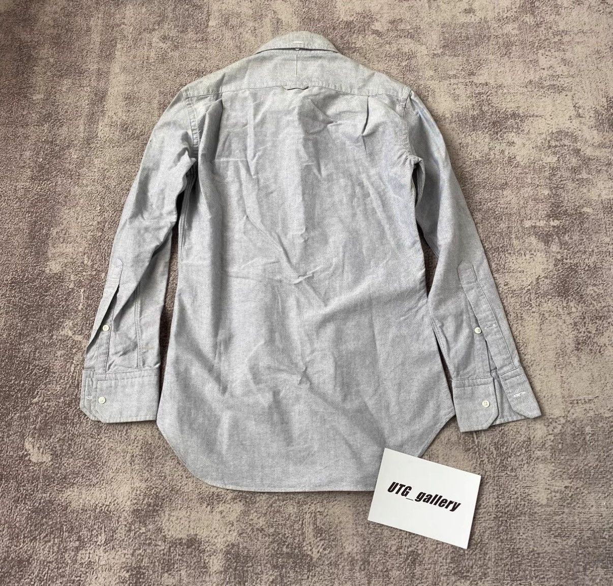 Thom Browne Thom Browne Multicolor Stripe Placket Oxford Shirt Size US M / EU 48-50 / 2 - 2 Thumbnail