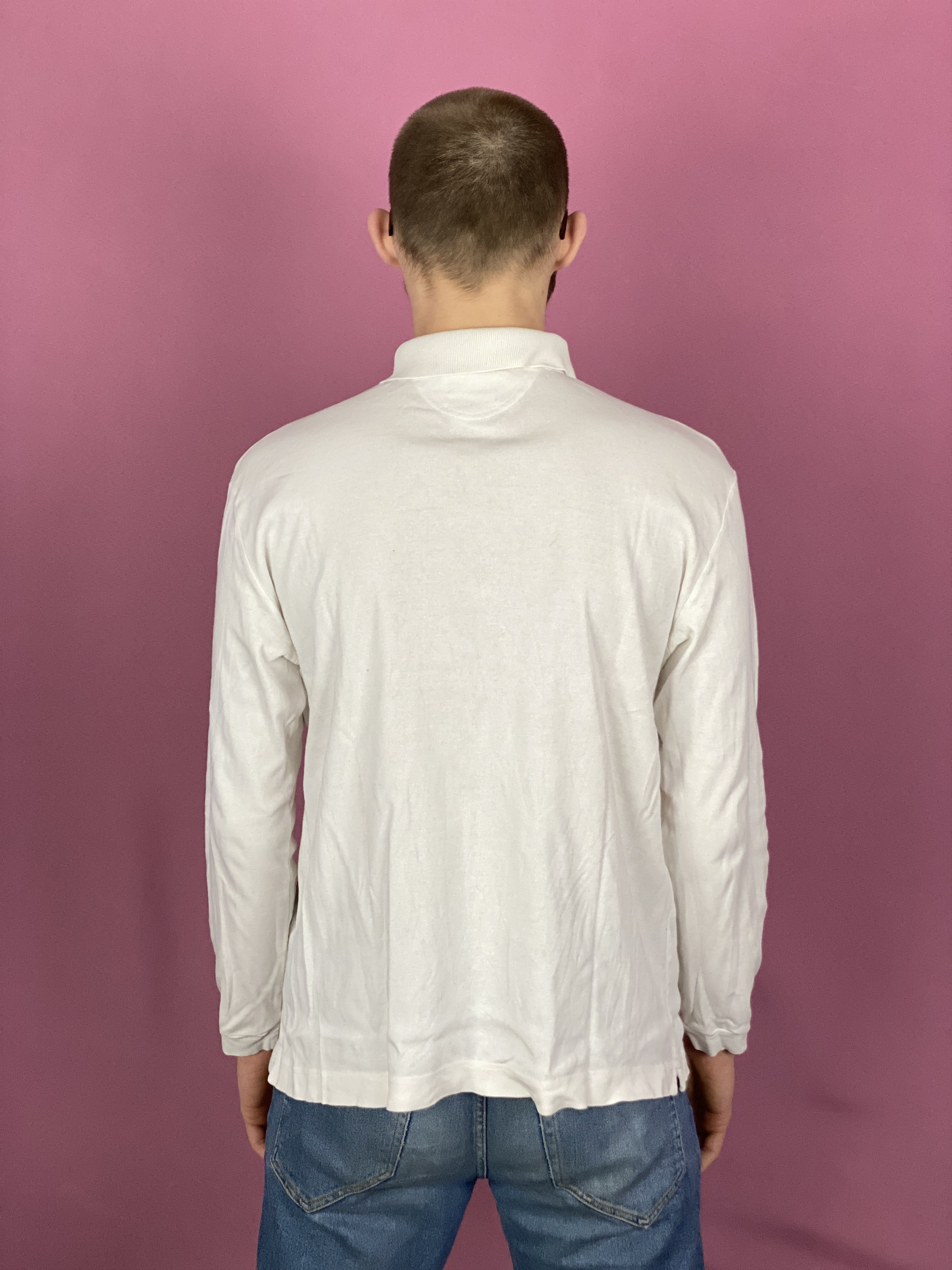 Escada × Escada Sport Escada Sport Vintage Men's Long Sleeve Polo - XL Size US XL / EU 56 / 4 - 3 Thumbnail