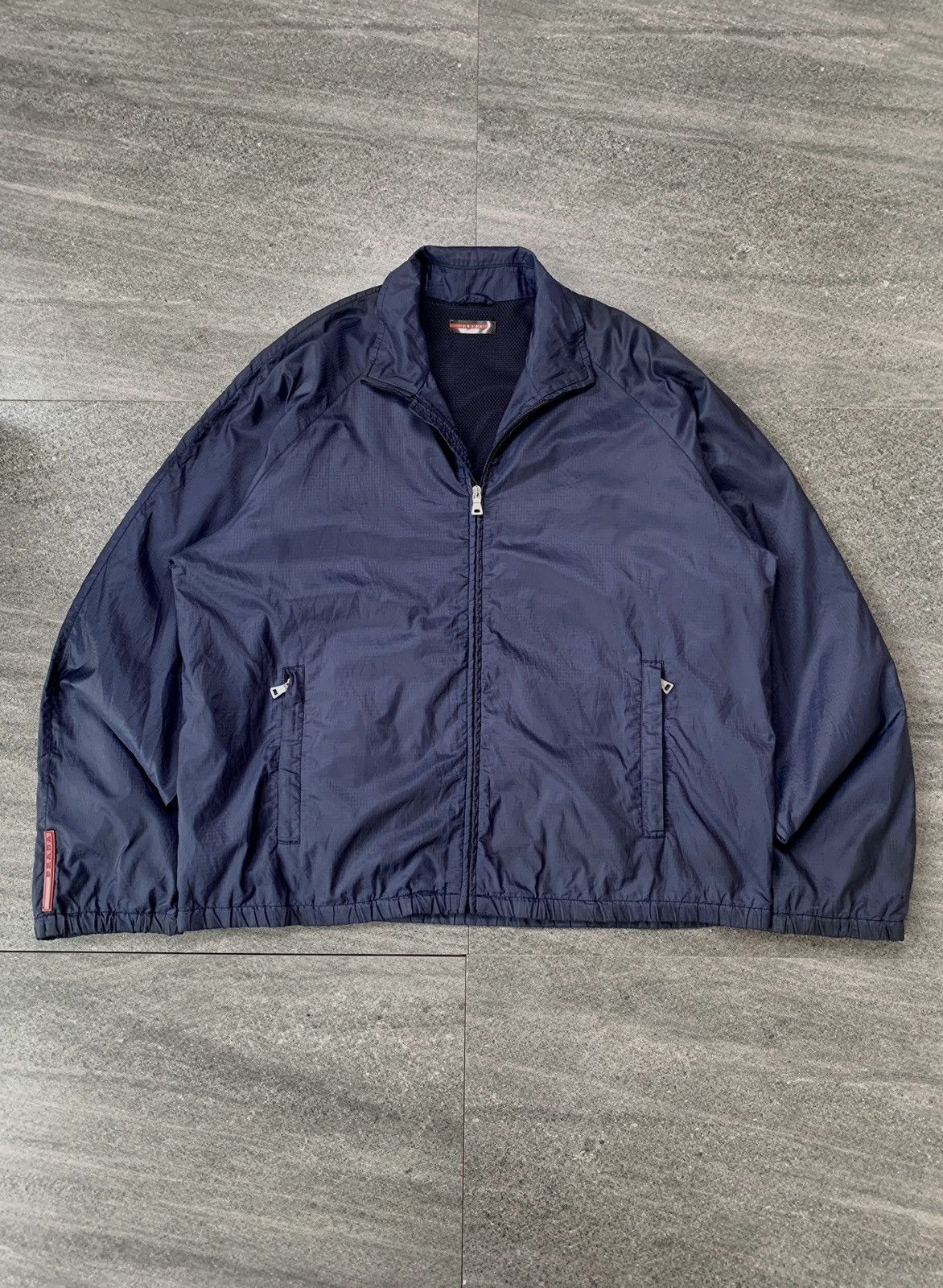 Prada FREE TAX ! 2000s Red Tab Track Jacket Size US XL / EU 56 / 4 - 2 Thumbnail