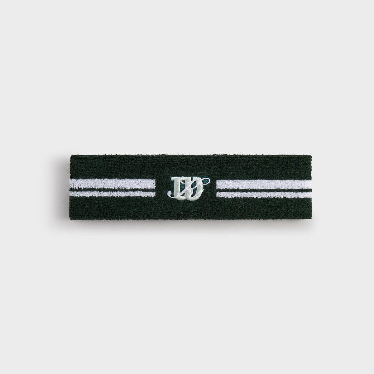 Kith × Wilson Kith x Wilson Terry Stripe Headband Sweatband Stadium Green Size ONE SIZE - 1 Thumbnail