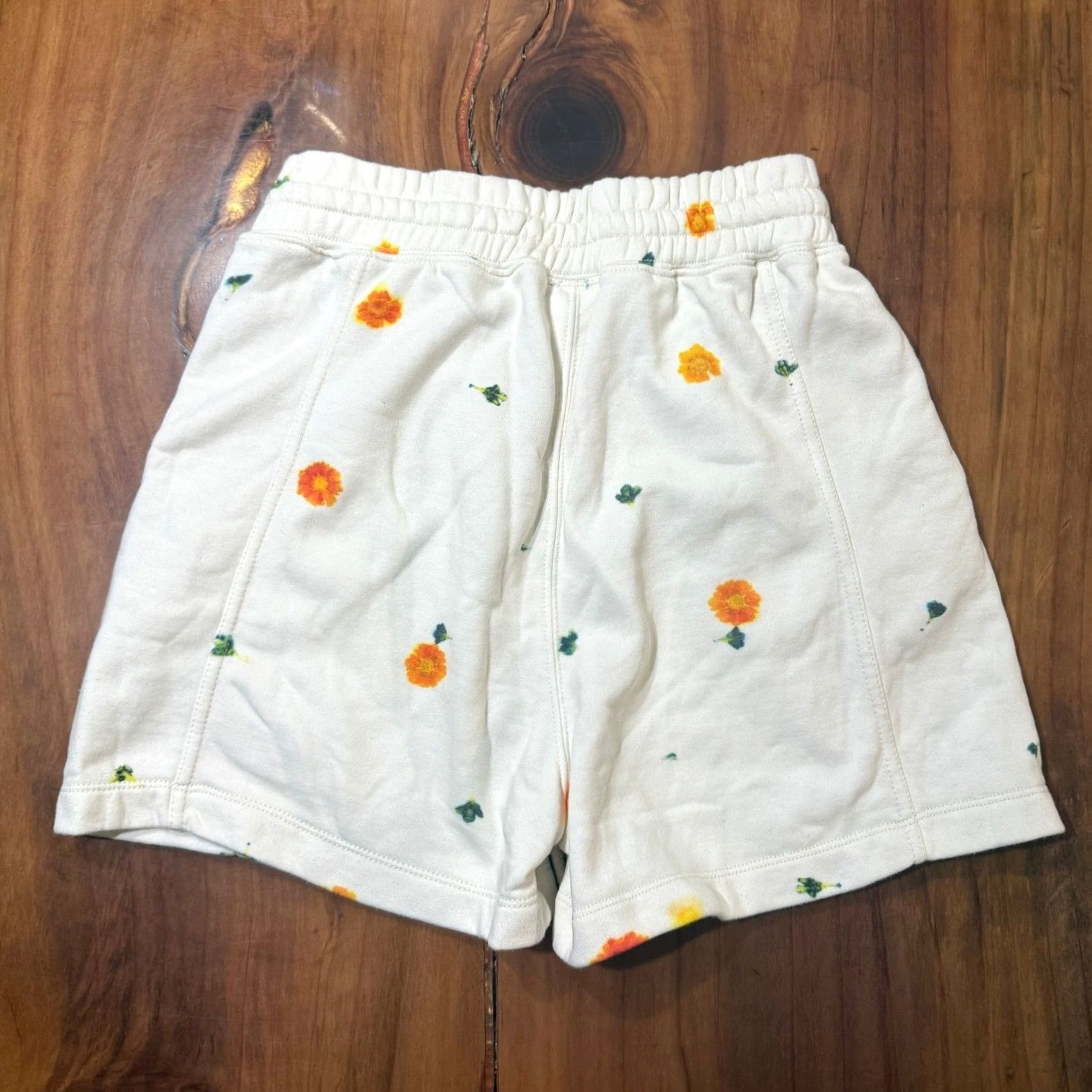 Free People Free People Movement Women's Sweat Shorts XS Floral Knit Elastic Waist 3 in Inseam Athletic Summer Womens Size 26" / US 2 / IT 38 - 5 Thumbnail