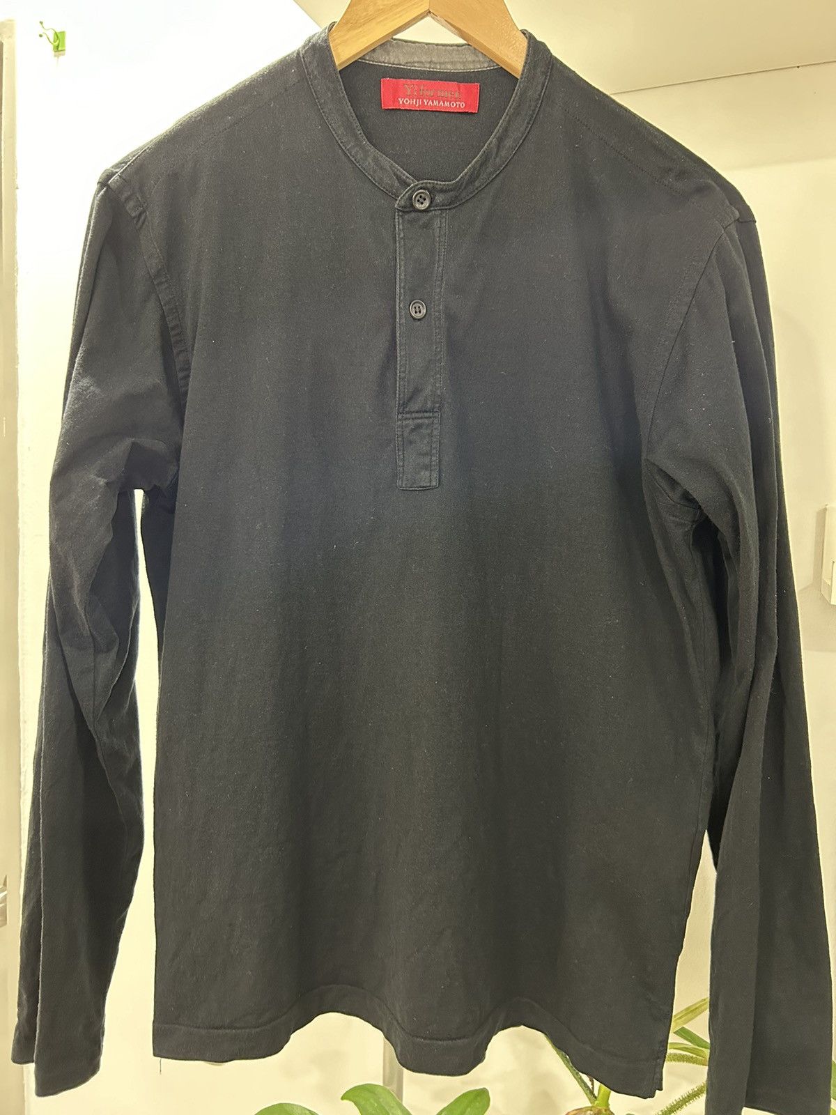 Yohji Yamamoto YOHJI YAMAMOTO x Y's FOR MEN HALF BUTTON DOWN Size US M / EU 48-50 / 2 - 2 Thumbnail