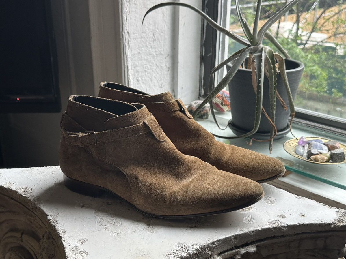 Saint Laurent Paris SAINT LAURENT JODHPUR ANKLE BOOTS Size US 9.5 / EU 42-43 - 3 Thumbnail