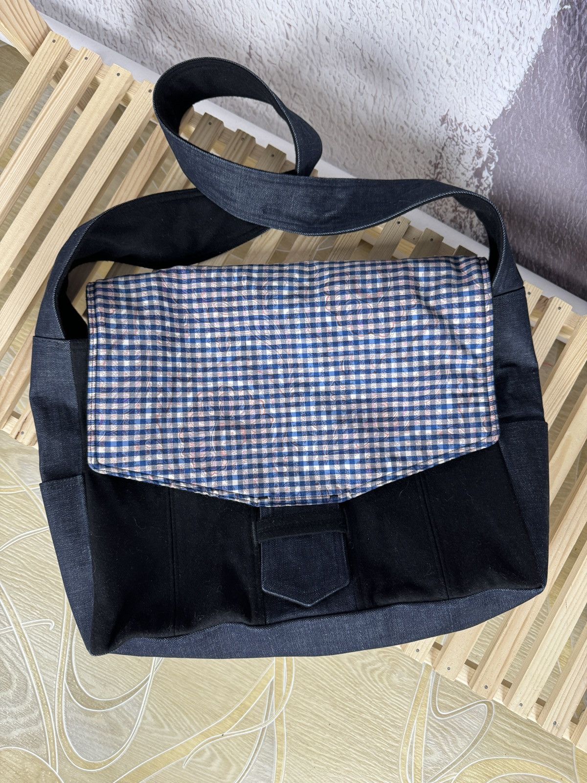 Handmade HANDMADE RARE JAPANESE STYLE MESSENGERBAG Size ONE SIZE - 3 Thumbnail