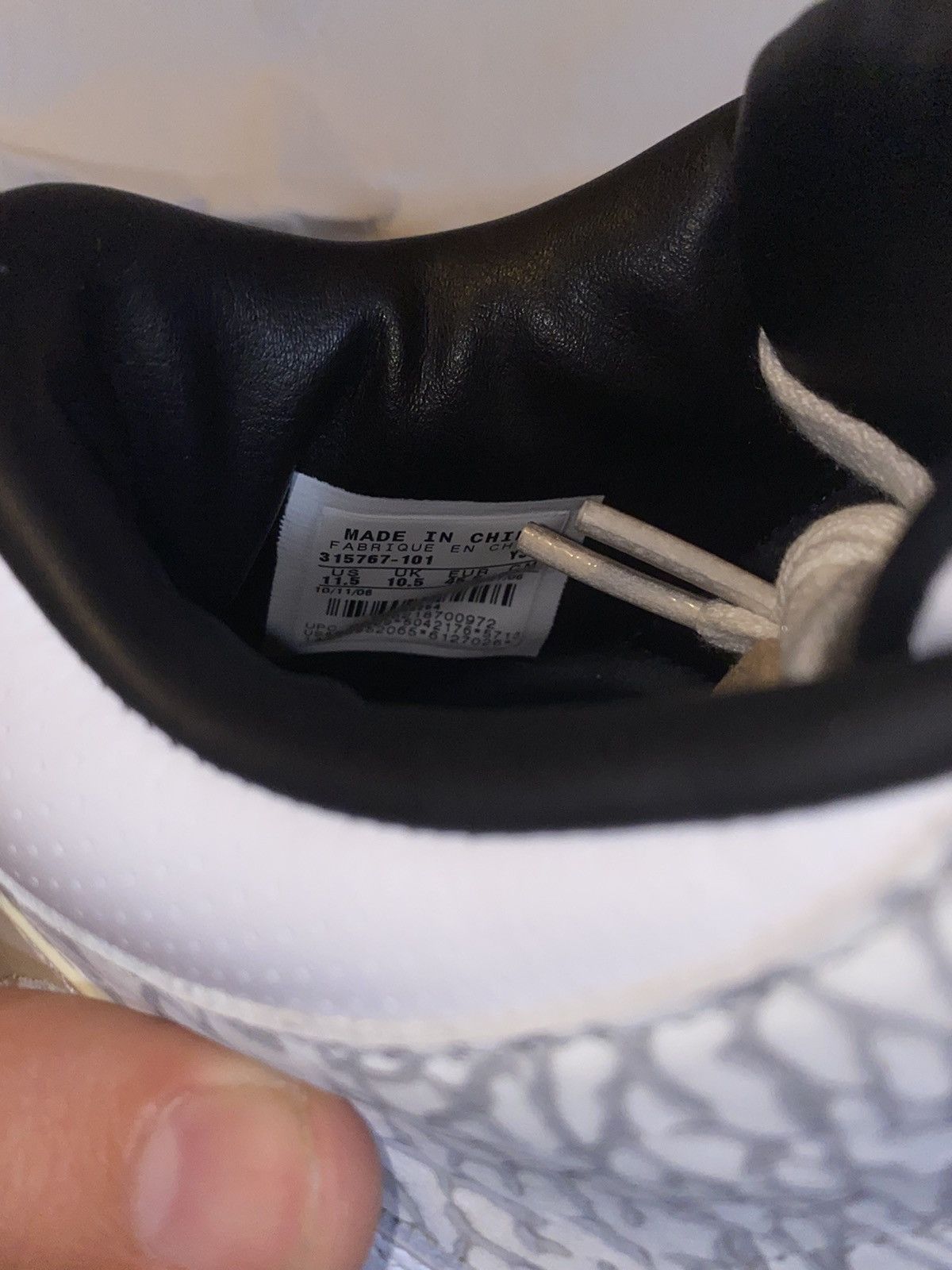 Jordan Brand Air Jordan Retro 3 Flip Size US 11.5 / EU 44-45 - 11 Thumbnail