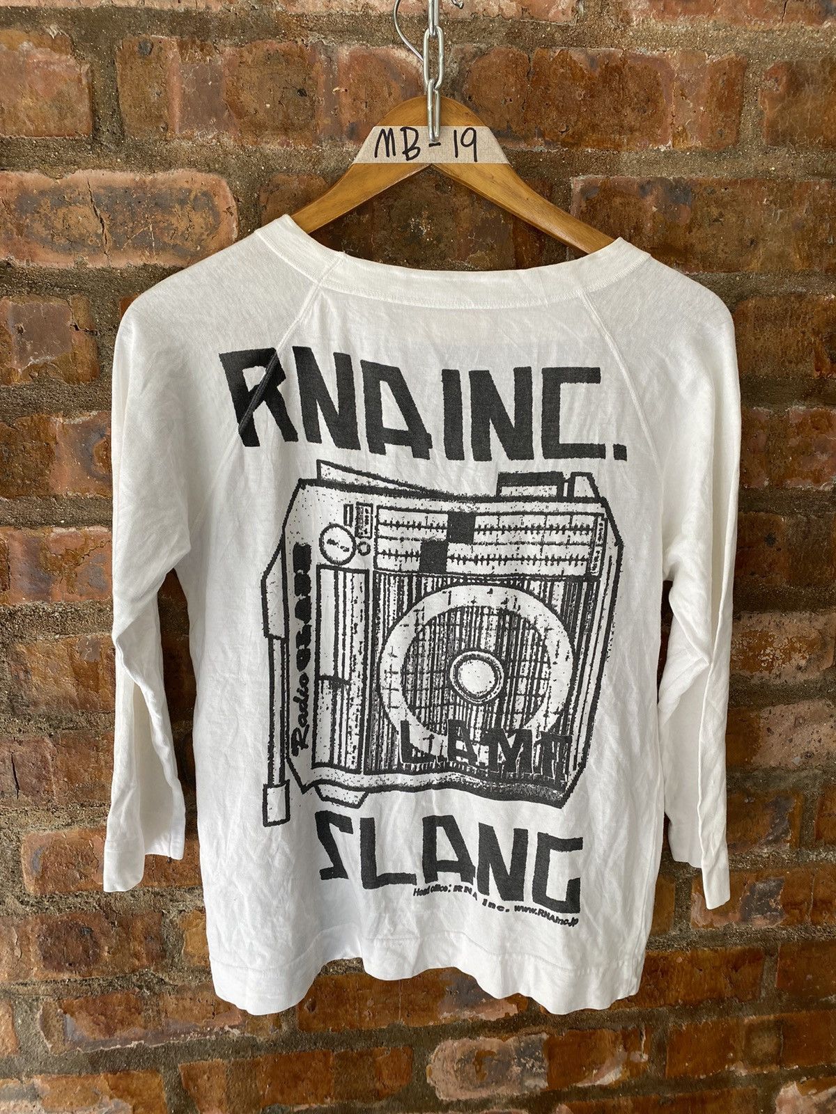 Japanese Brand 🔥Vintage RNA poem punk shirt Size US S / EU 44-46 / 1 - 6 Thumbnail
