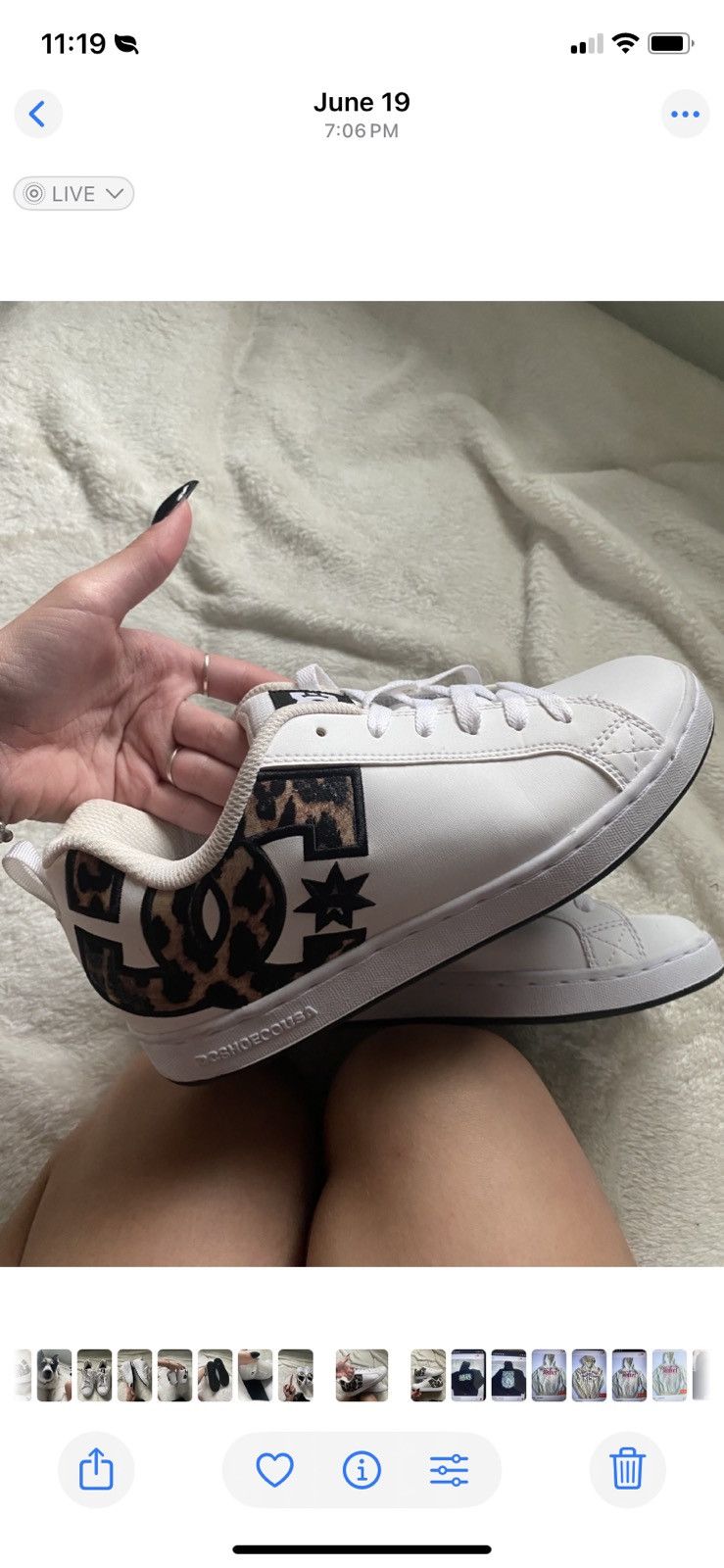DC rare leopard print dc shoes Size US 8 / IT 38 - 7 Thumbnail