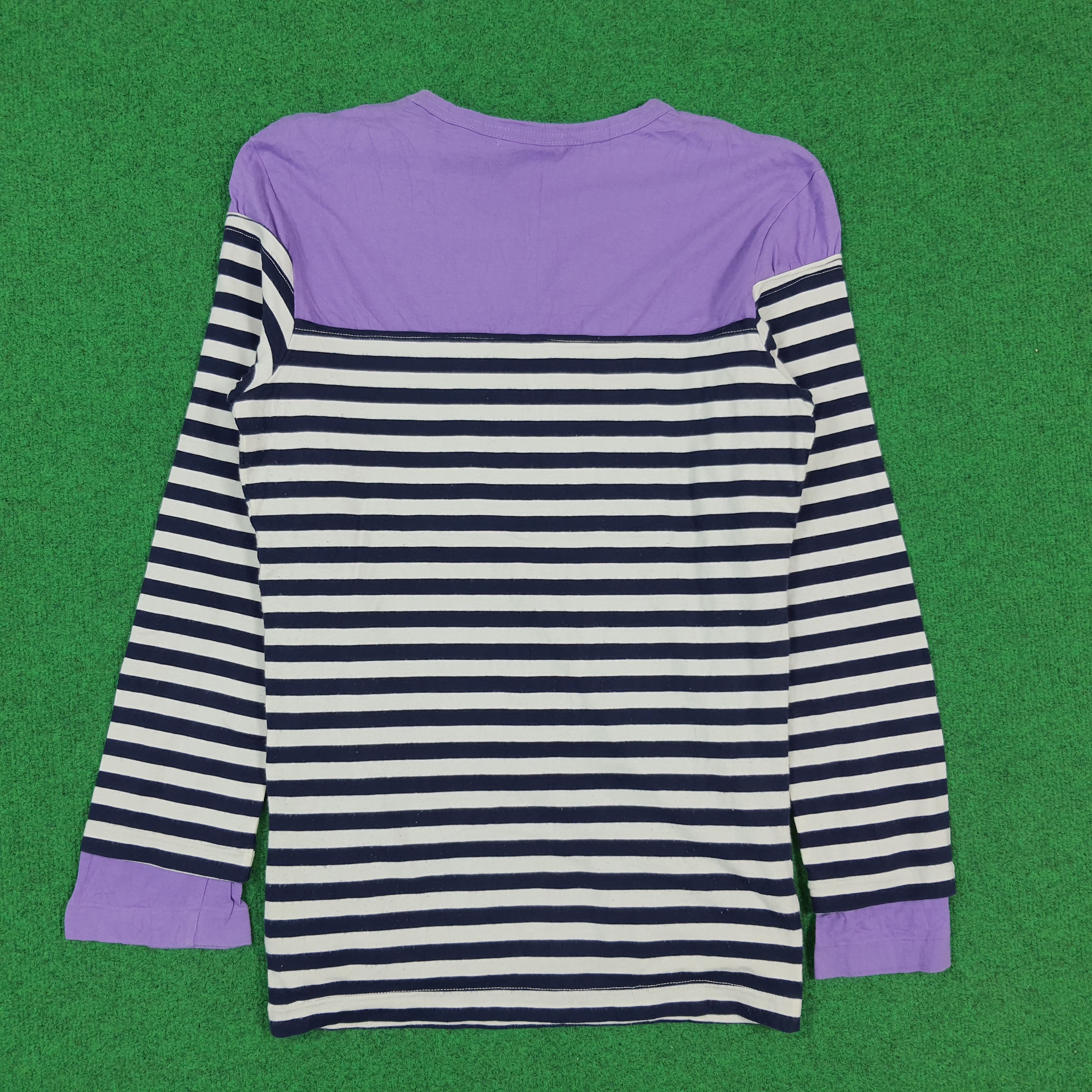 Comme des Garcons Vintage Comme Des Garcons Striped Layered Shirt C301N26 Size S / US 4 / IT 40 - 3 Thumbnail