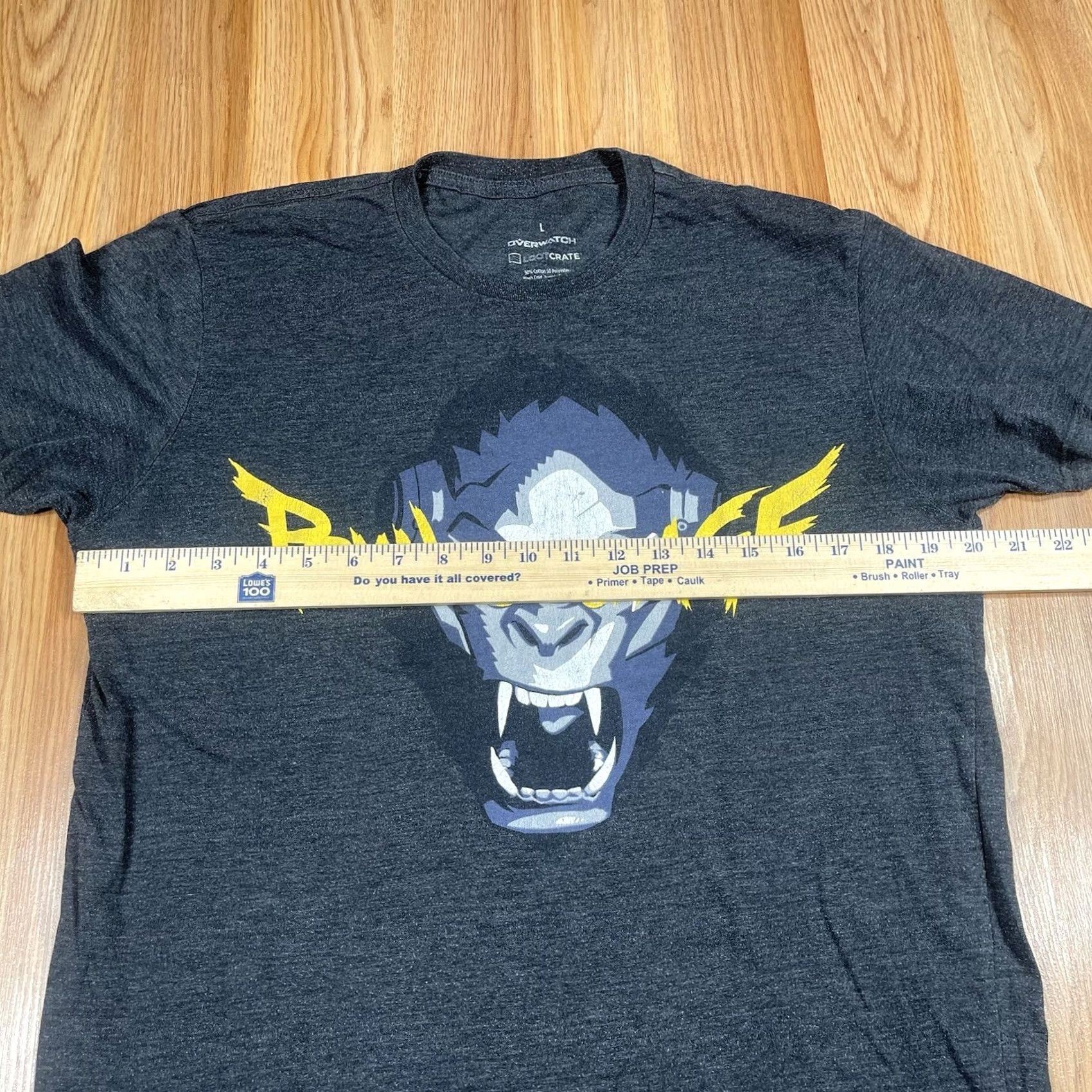 Vintage Overwatch CrewNeck Graphics Shirt Mens Large Loot Crate Gray Cotton Blend - Excellent Condition Size US L / EU 52-54 / 3 - 5 Thumbnail