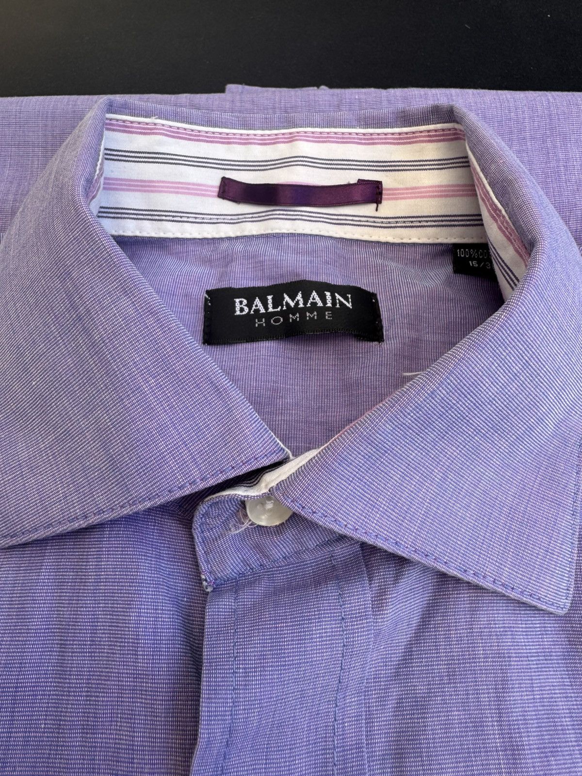 Balmain Long-sleeved Balmain shirt Size US L / EU 52-54 / 3 - 8 Thumbnail