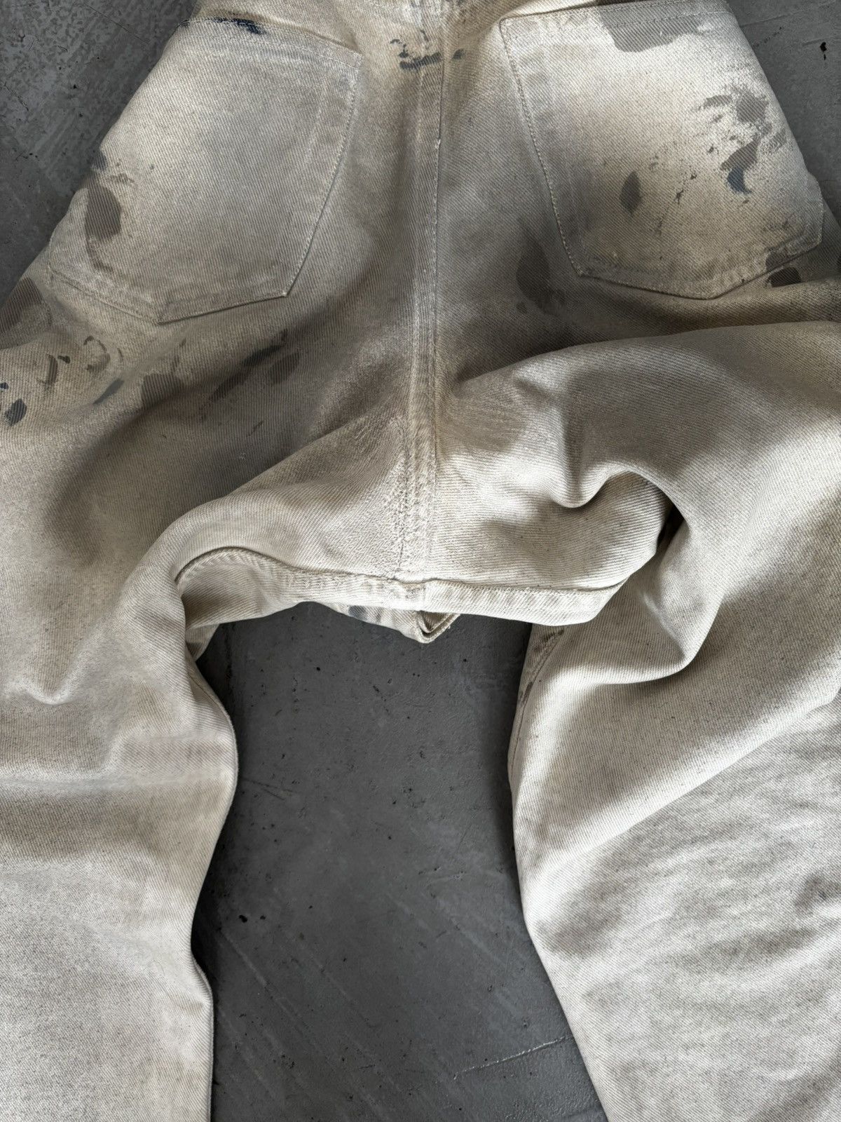 Helmut Lang Helmut Lang ‘Broken’ Classic 5 Pocket Denim Painter Jeans Size US 30 / EU 46 - 11 Thumbnail
