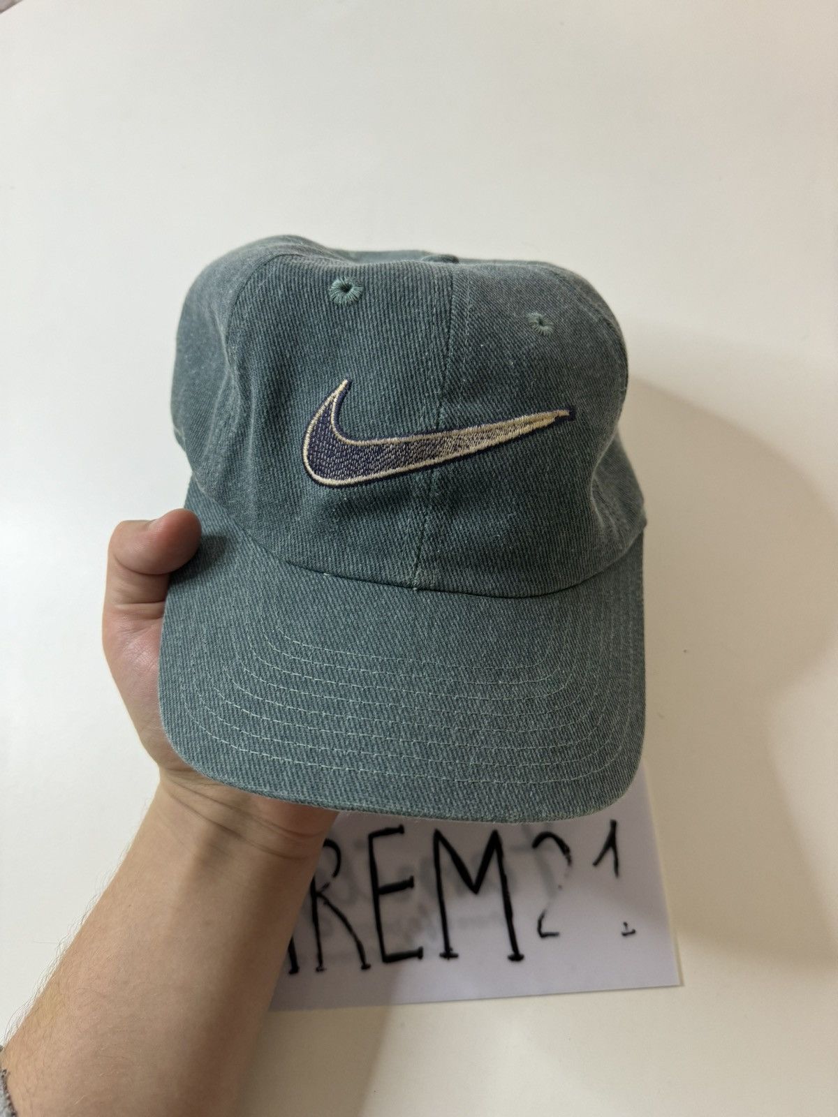Vintage Nike vintage cap hat Size ONE SIZE - 2 Thumbnail