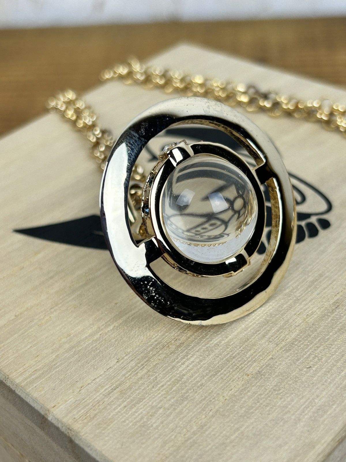 Vivienne Westwood Vintage Vivienne Westwood Small Orb Pendant Necklace Size ONE SIZE - 8 Thumbnail