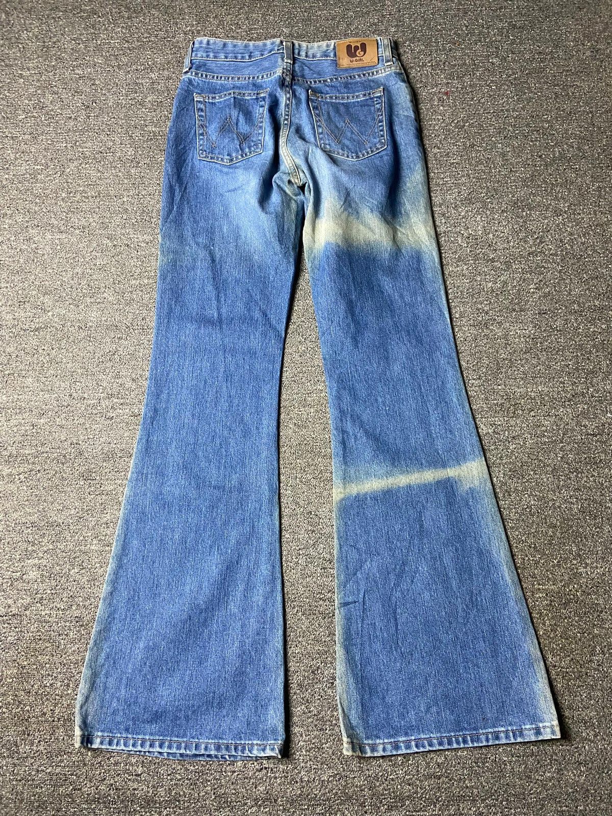 Wrangler Wrangler W-Girl Flare Cut Denim Jeans (164) Size 26" / US 2 / IT 38 - 2 Thumbnail