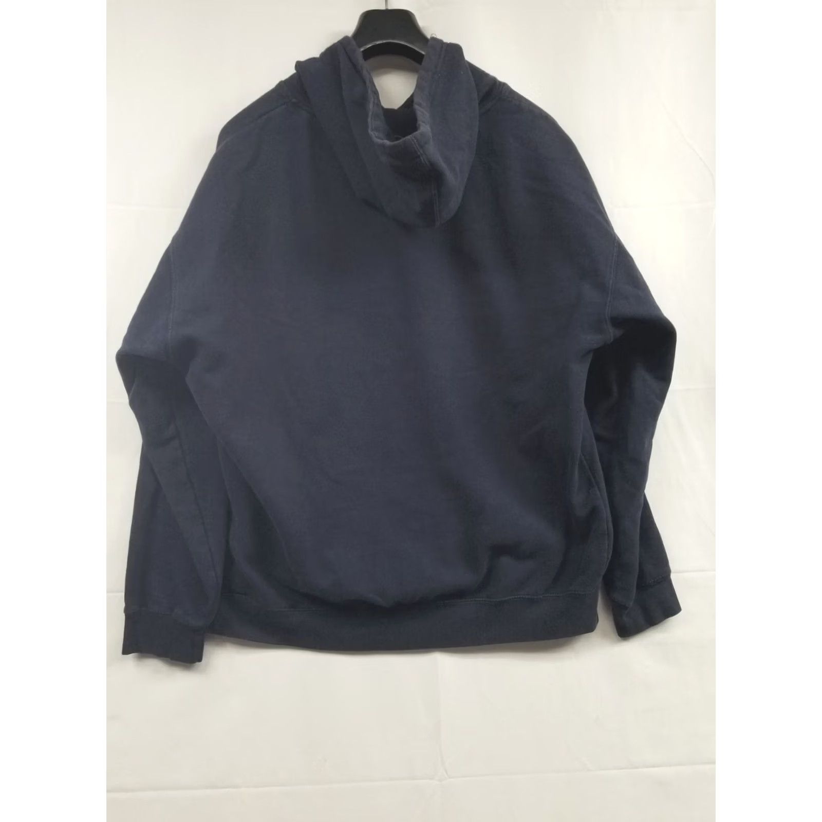 Quiksilver Quicksilver Hoodie Mens XL Blue Pullover Hoodie Sweatshirt with Logo, Long Sleeve, Cotton Blend, Outdoor, Pockets, Regular Fit, Brand Quiksilver Size US XL / EU 56 / 4 - 2 Thumbnail