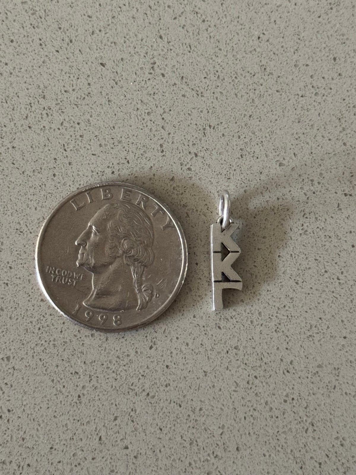 Designer Retired James Avery ”Kappa Kappa Gamma” Charm Size ONE SIZE - 3 Thumbnail