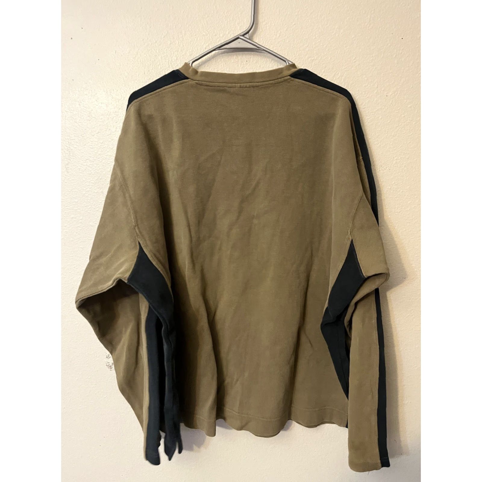 Timberland VINTAGE Timberland Weathergear Mens XL Brown V-Neck Sweater Pullover Distressed Size US XL / EU 56 / 4 - 3 Thumbnail