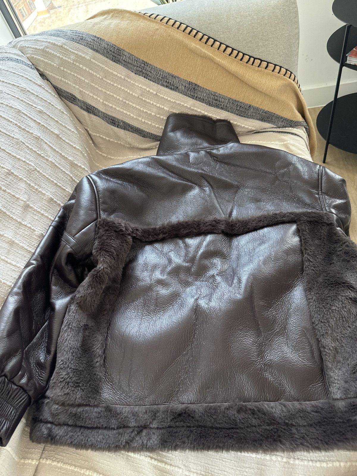 Brand-new eco-friendly fur sample garment