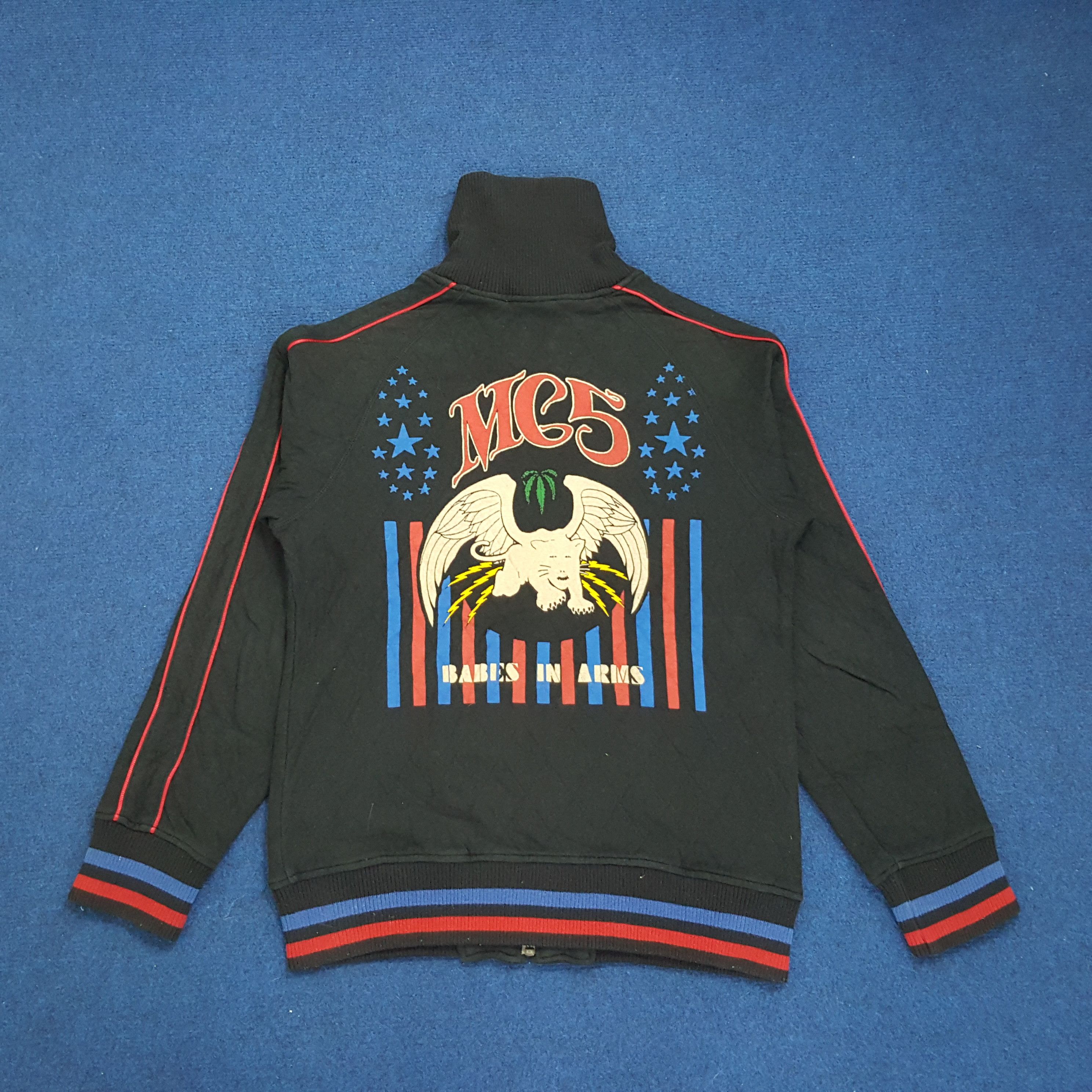 Hysteric Glamour × Japanese Brand × Vintage Vintage Hysteric Glamour x MC5 America Rock Band Sweatshirt Size US XS / EU 42 / 0 - 1 Thumbnail