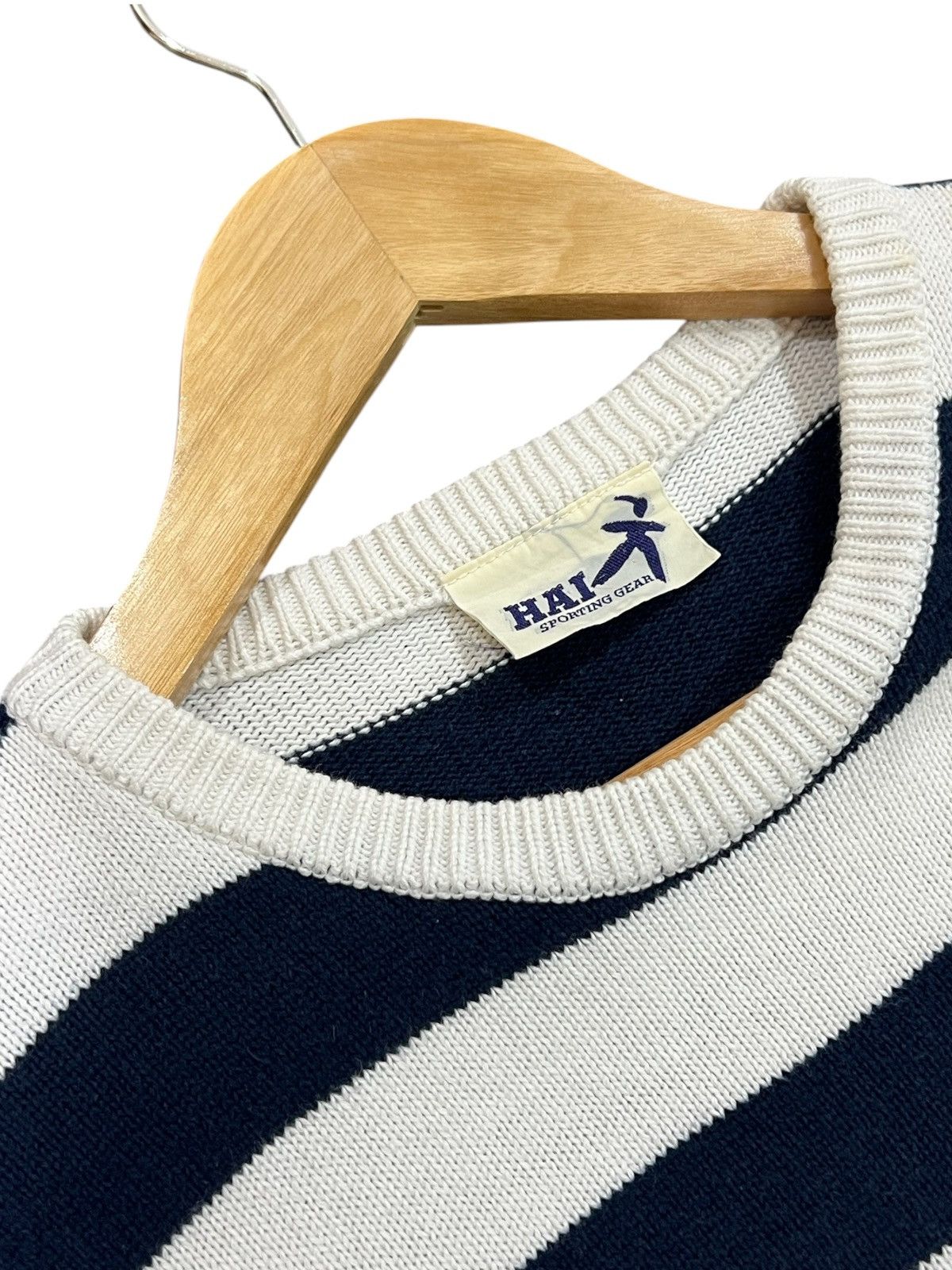 Hai Sporting Gear × Issey Miyake × Japanese Brand Hai Sporting Gear by Issey Miyake Japan Knitwear Size US M / EU 48-50 / 2 - 5 Thumbnail
