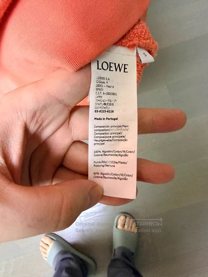 Loewe Loewe Men's Hoodie Size US S / EU 44-46 / 1 - 3 Thumbnail
