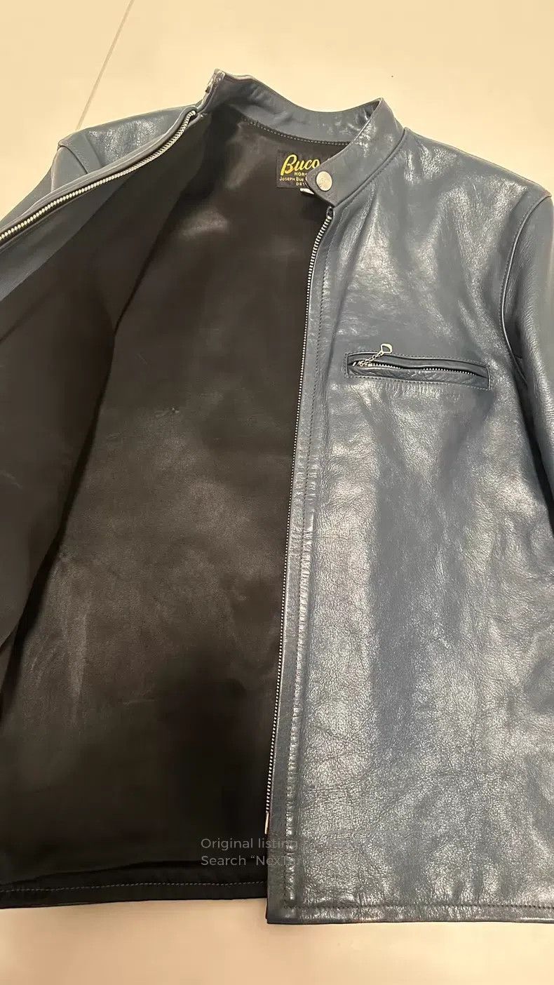 Buco Buco Leather jacket J100 Size US XXS / EU 40 - 7 Thumbnail