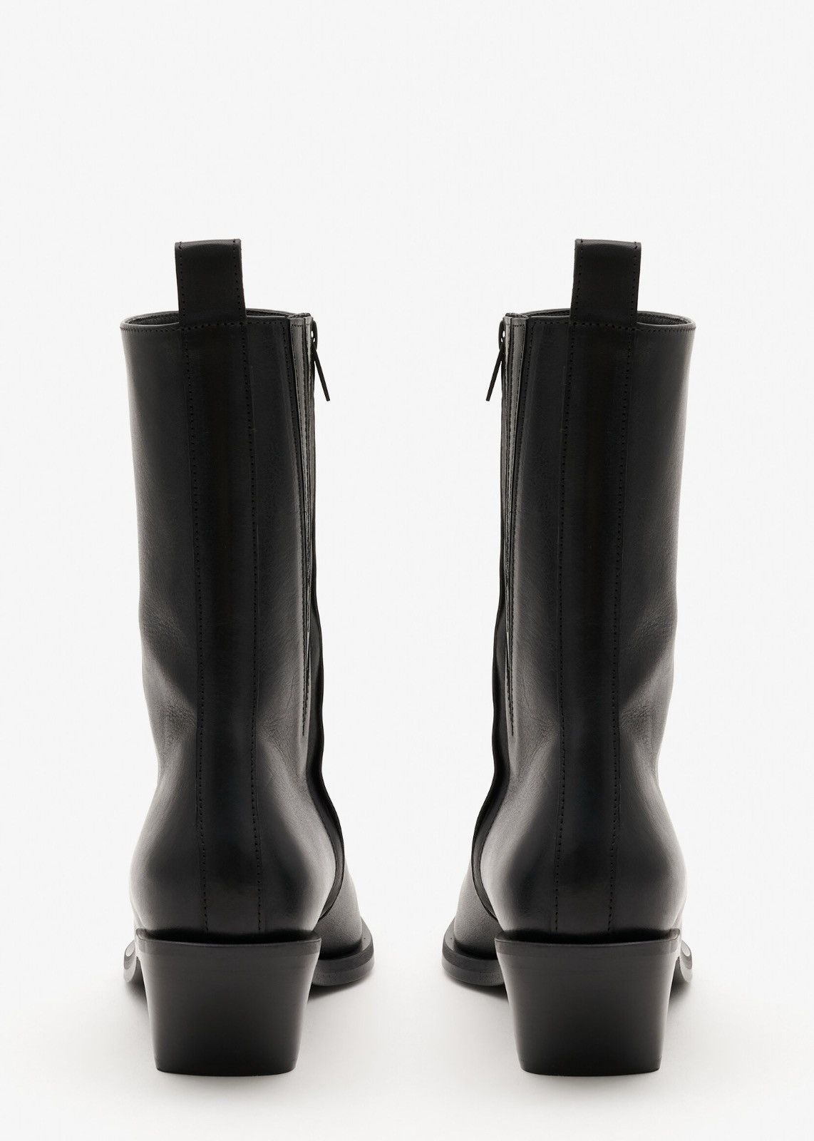 Ann Demeulemeester Last Size Ann Demeulemeester 60mm Vesper Leather Ankle Boots Size US 7 / IT 37 - 3 Thumbnail