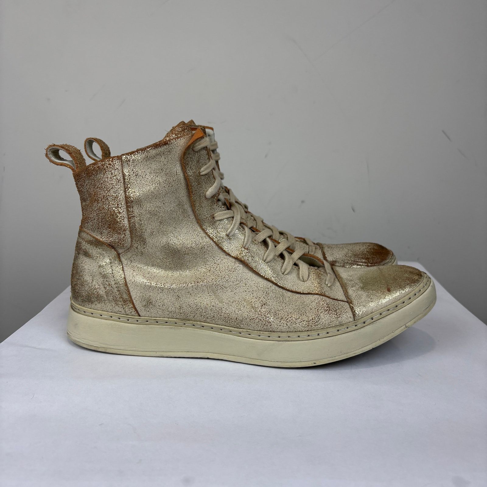 John Varvatos Rare John Varvatos 315 Deek Gold Sneaker Shoes Men's 11.5 Size US 11.5 / EU 44-45 - 3 Thumbnail