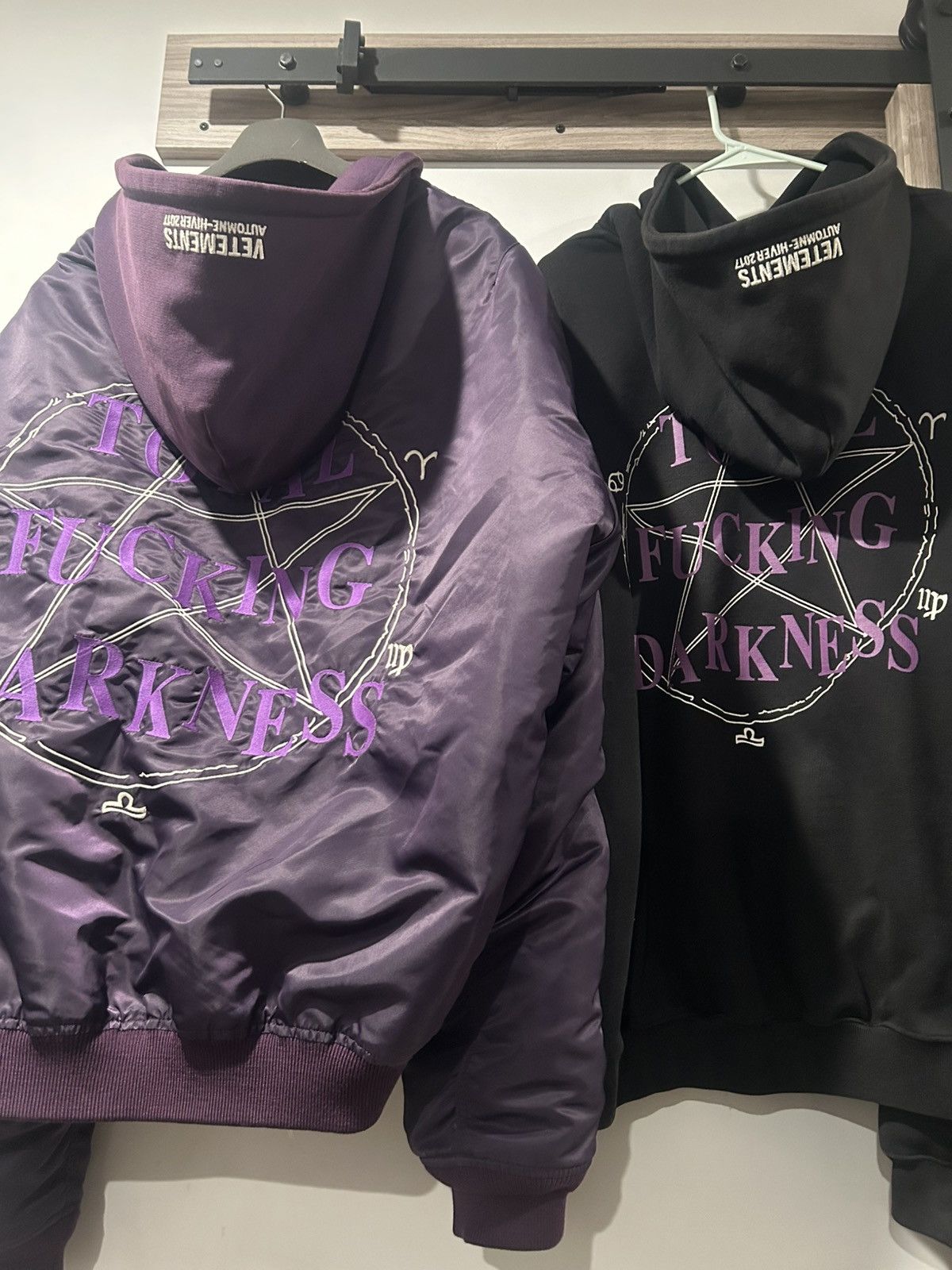 Vetements Vetements TFD Total Fucking Darkness Hoodie Homme XS Size US XS / EU 42 / 0 - 6 Thumbnail
