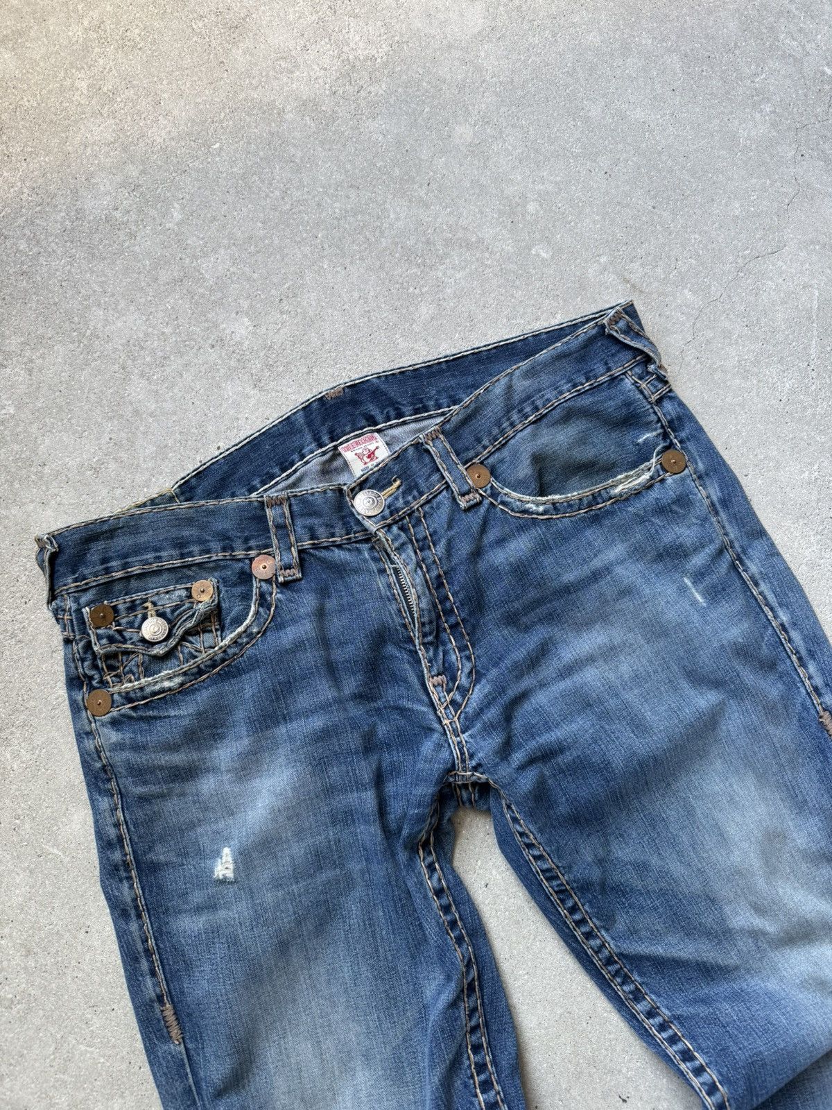 True Religion Vintage True Religion Baggy Jeans Size US 38 / EU 54 - 9 Thumbnail