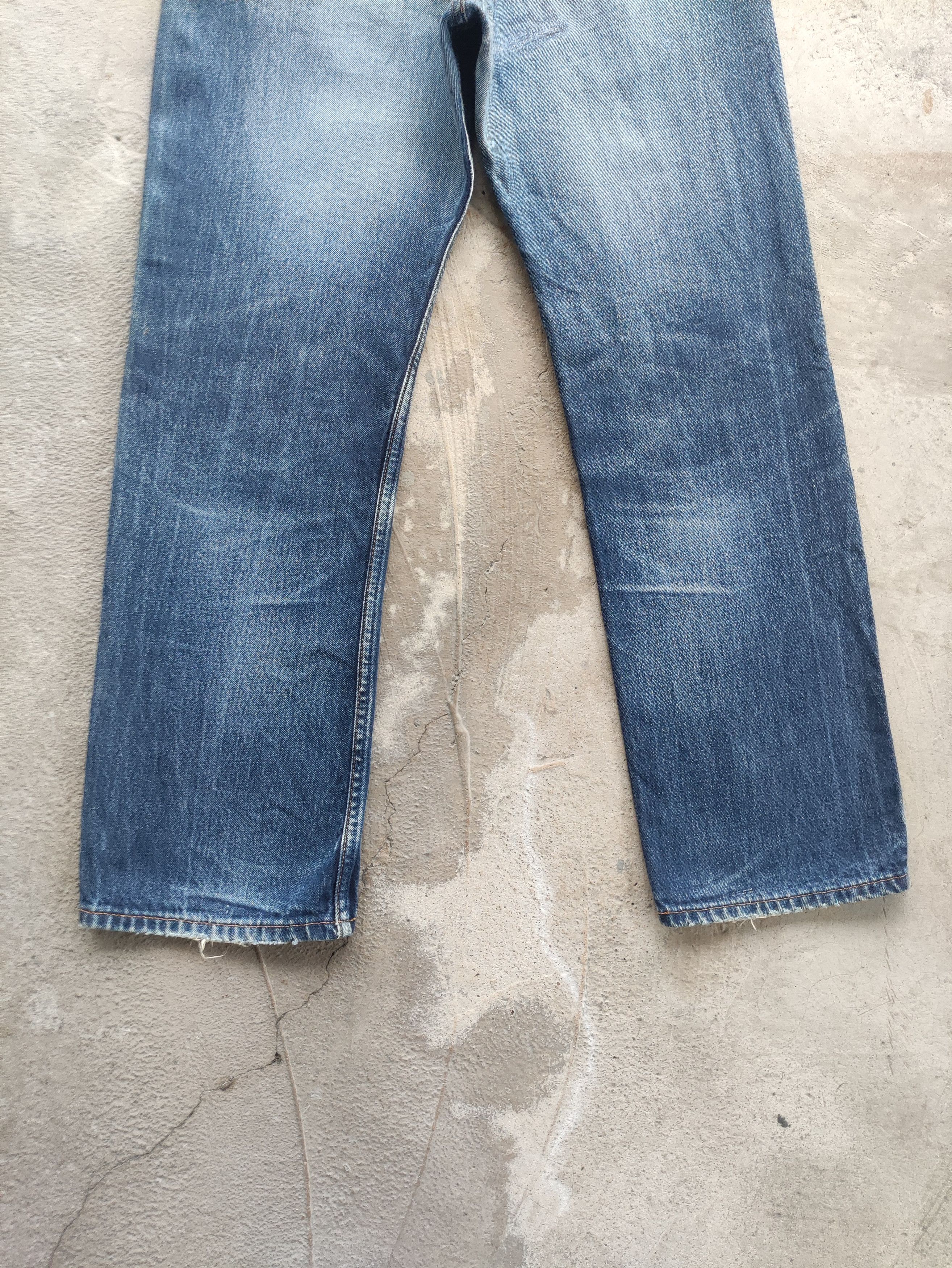 Levi's Vintage Levis Japan Jean Distressed Faded Denim Size US 33 - 10 Thumbnail