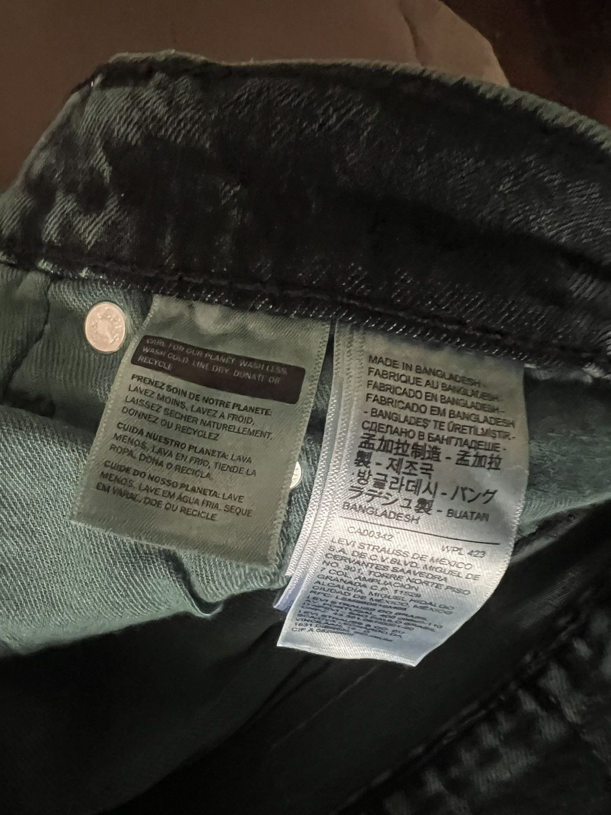 Levi's Levi's® Mens 512™ Eco Ease Slim Taper Fit Jeans - Stretch Size US 36 / EU 52 - 2 Thumbnail