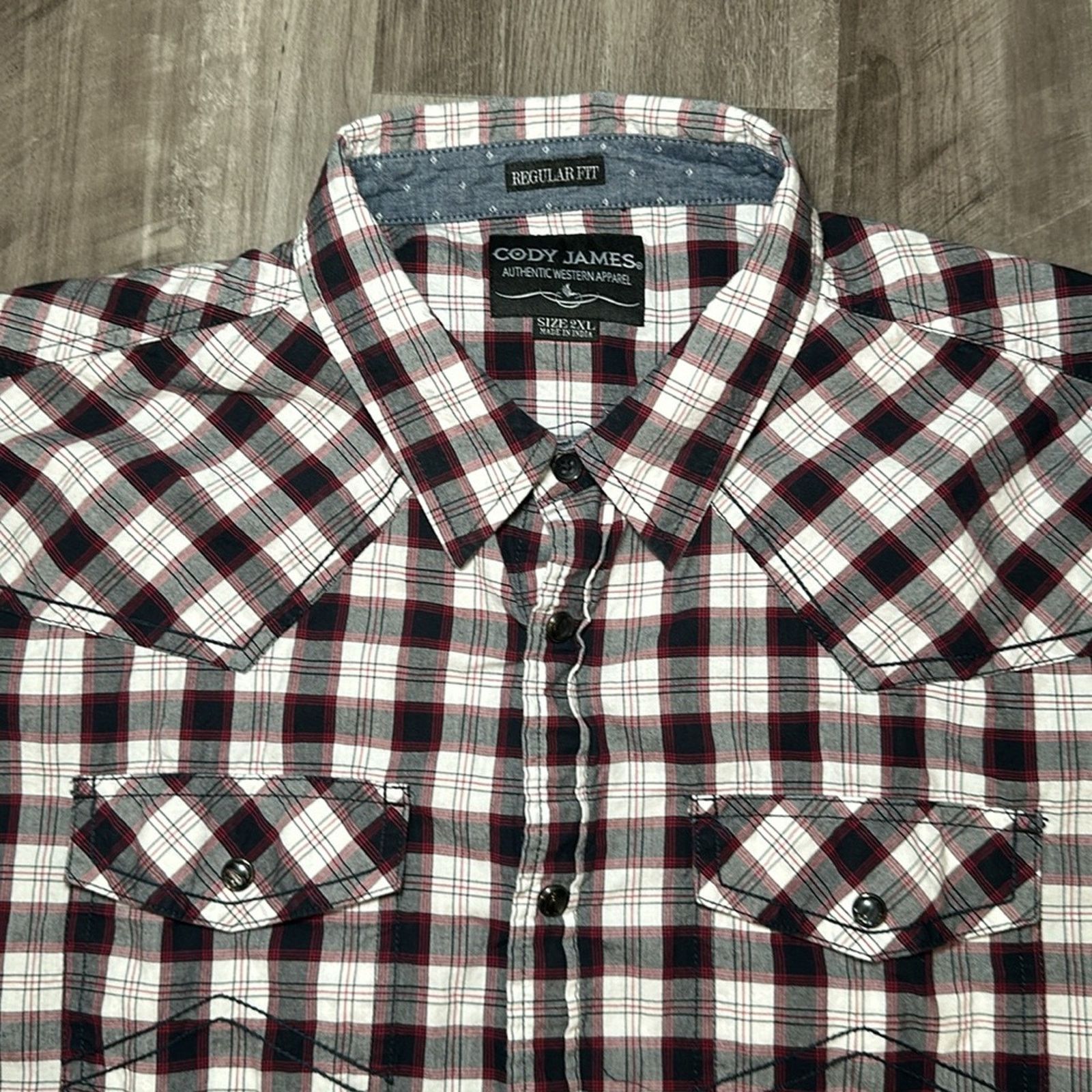 Cody James Cody James Western Regular Fit Long Sleeve Pearl Snap - 2XL Size US XXL / EU 58 / 5 - 7 Thumbnail