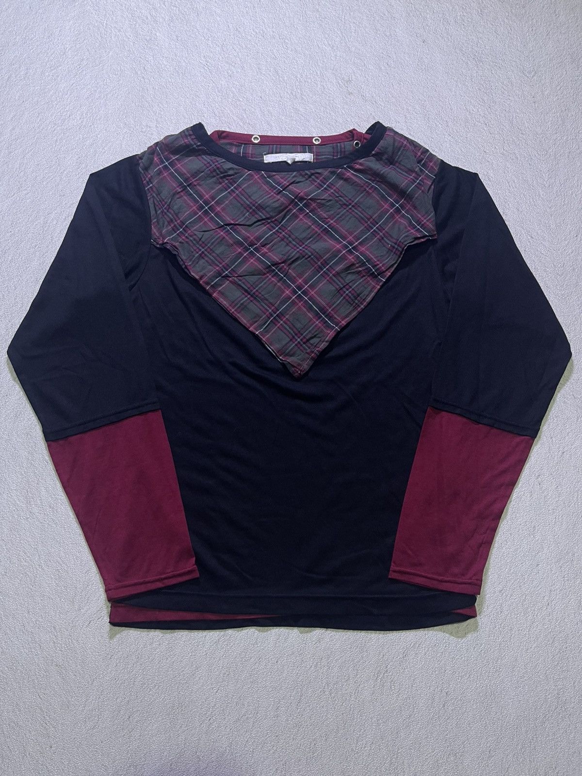 Japanese Brand Y2K SCISSORS long sleeve tshirt Size US M / EU 48-50 / 2 - 1 Thumbnail