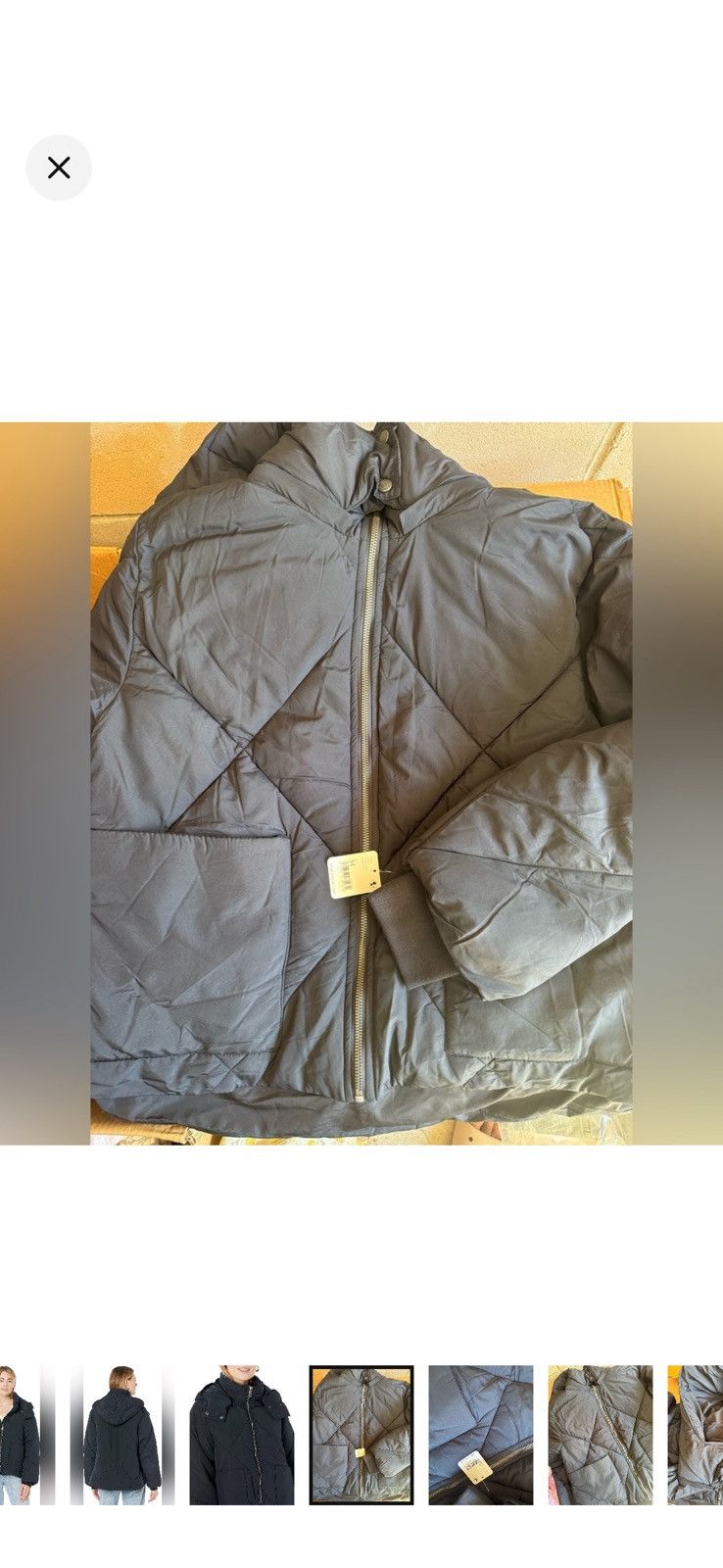 Free People Free People Emmy Swing Puffer Jacket - Insulated Size M / US 6-8 / IT 42-44 - 6 Thumbnail