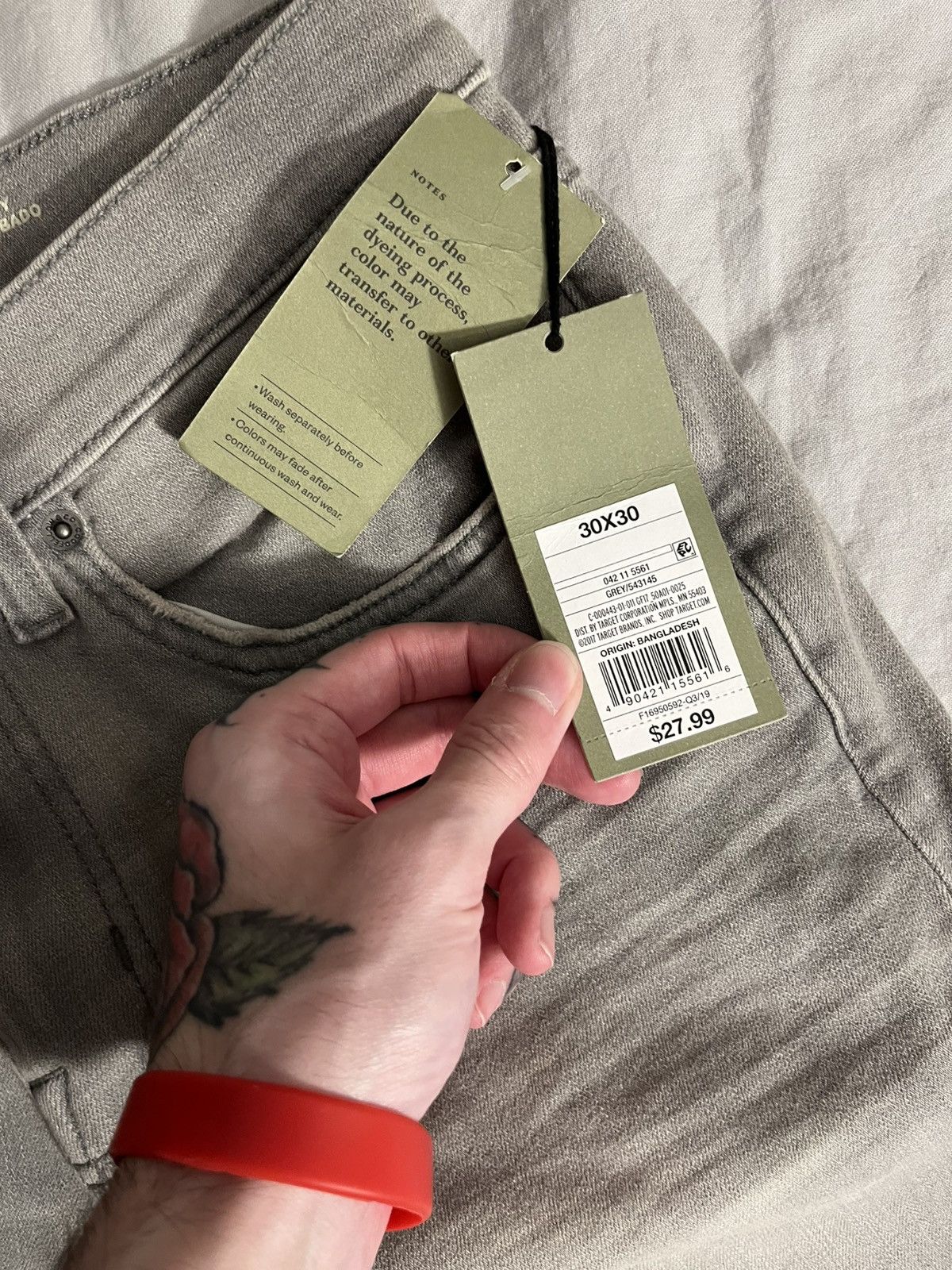 Other Gray good fellow jeans Size US 30 / EU 46 - 3 Thumbnail