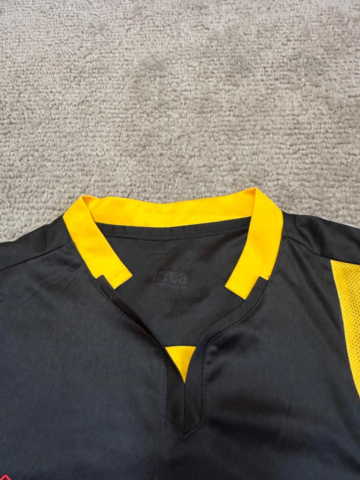 Errea 2017 Errea Fufa Uganda National Team Black Soccer Jersey Size US M / EU 48-50 / 2 - 4 Thumbnail