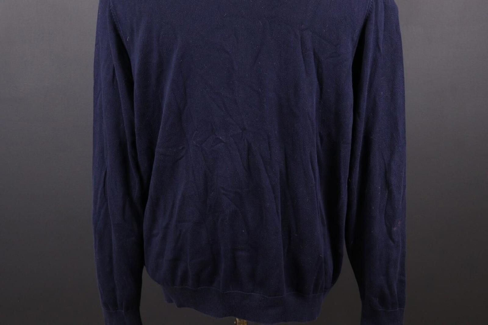 Lacoste Lacoste Blue Vintage Knit Sweater Size FR 8 / US 3XL Size US XXL / EU 58 / 5 - 8 Thumbnail