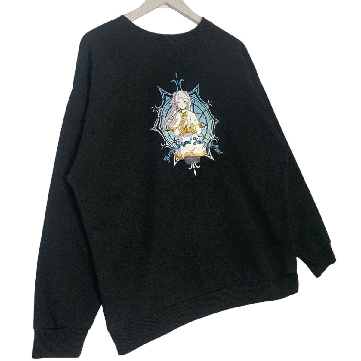 Vintage Vintage Friere Japan Sweatshirt Black Pullover Jumper Size L Size L / US 10 / IT 46 - 3 Thumbnail