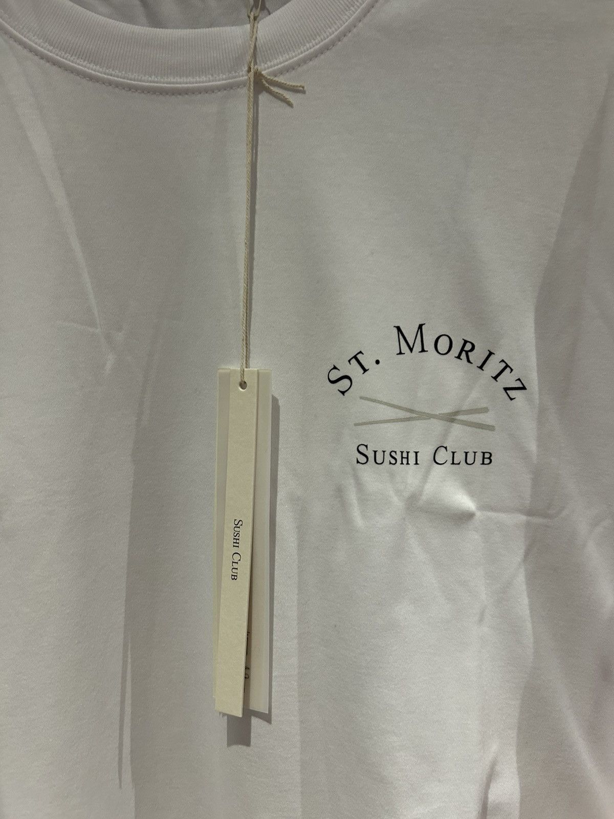 Japanese Brand × Stampd Long t-shirt Sushi Club Saint Moritz Size US XL / EU 56 / 4 - 3 Thumbnail