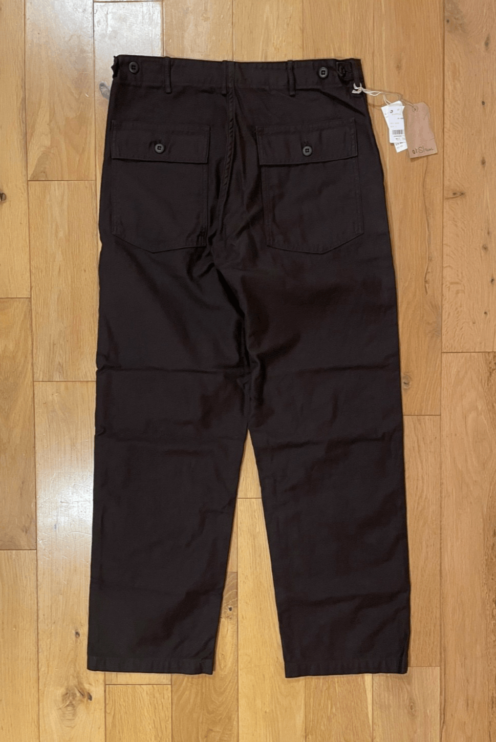 Orslow orSlow Regular Fit US Army Fatigue Pants Black Size 3 Size US 34 / EU 50 - 2 Thumbnail