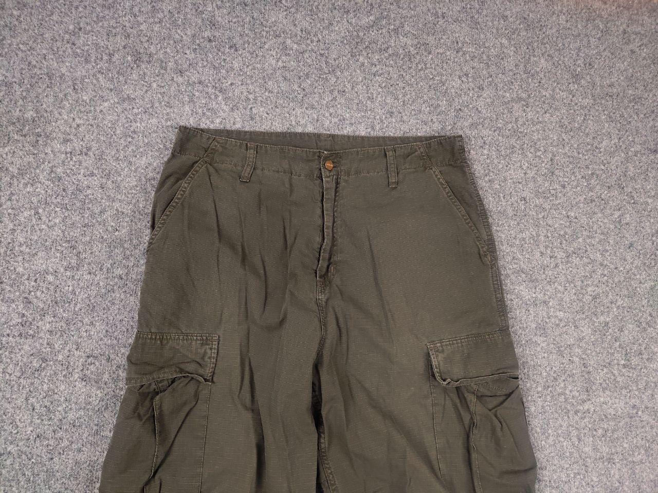 Carhartt Vintage 90's Carhartt Ripstop Cargo Baggy pants USA Style Size US 34 / EU 50 - 6 Thumbnail
