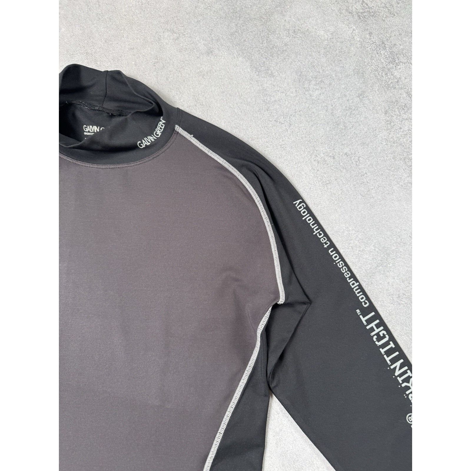 Galvin Green GALVIN GREEN SKINTIGHT COMPRESSION BLACK / GREY TOP Size US M / EU 48-50 / 2 - 2 Thumbnail