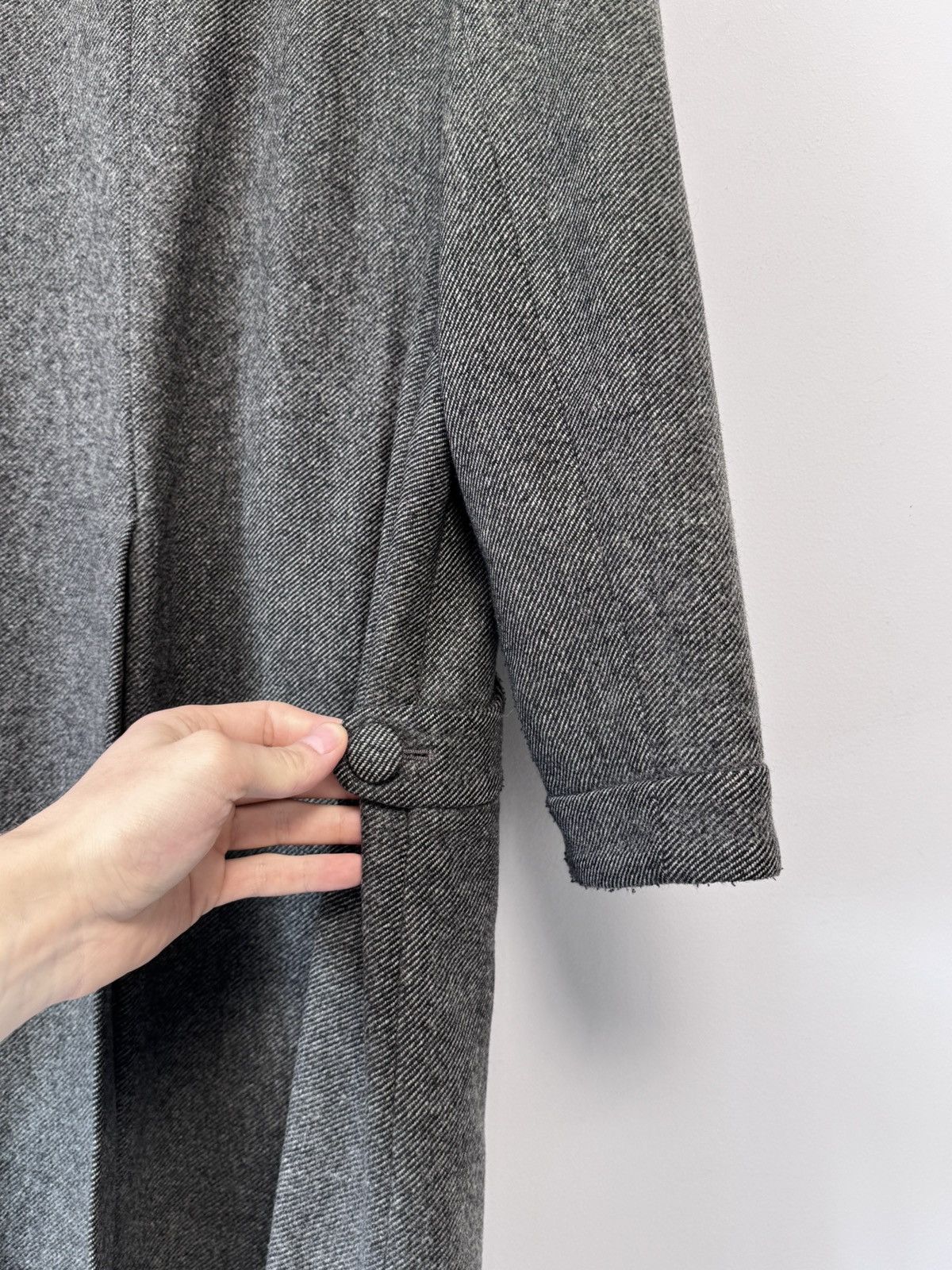 Marni Marni Trench Coat Wool Vintage Size L / US 10 / IT 46 - 16 Thumbnail