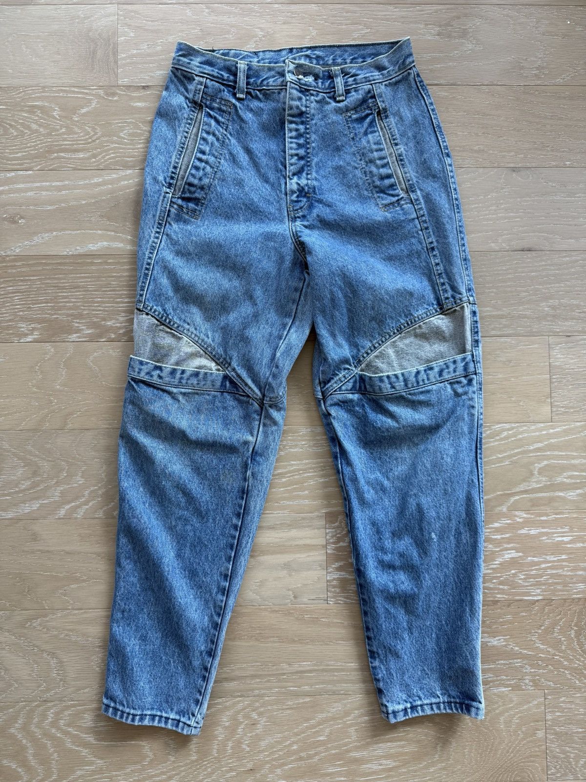 Other Vintage 1980s Barrel Jeans MIDDY BRITISH RAJ Size 28" / US 6 / IT 42 - 9 Thumbnail