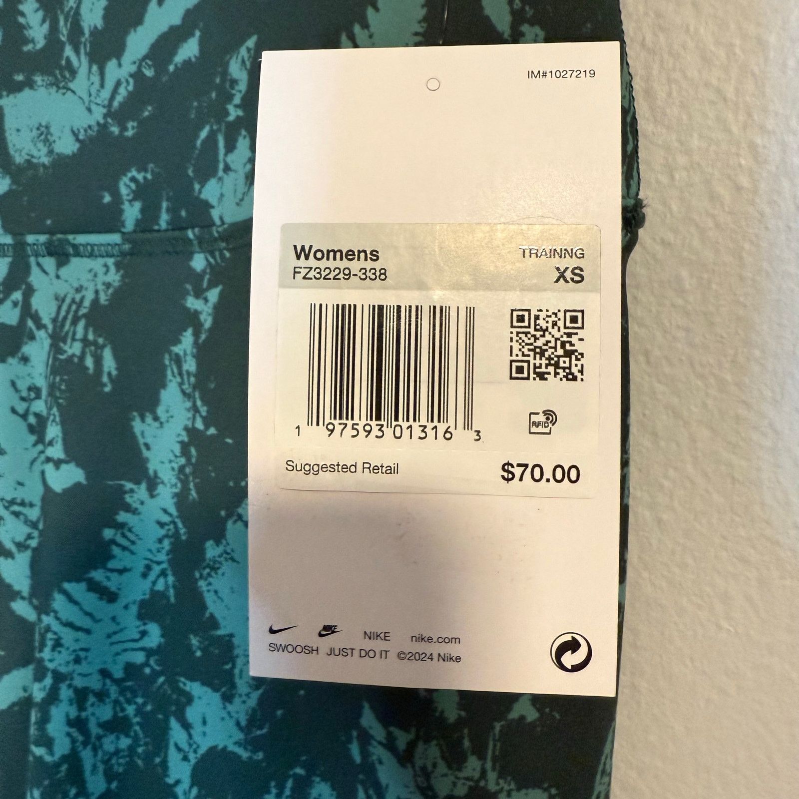 Nike Nike One Green High Rise Leggings 7/8 Women’s Size S New NWT Size 26" / US 2 / IT 38 - 6 Thumbnail