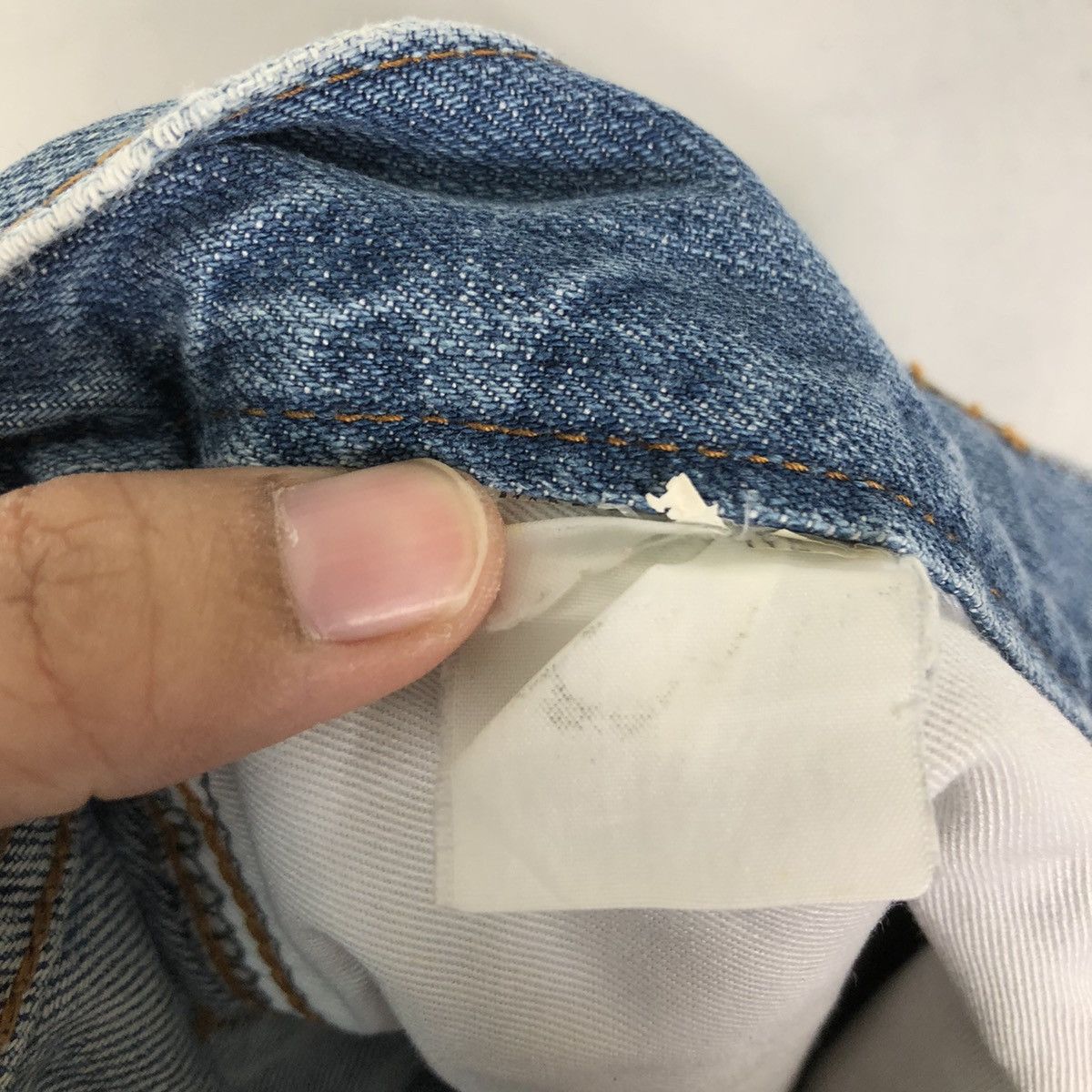 Issey Miyake 🔥90’s Vintage Issey Miyake Tsumori Chisato Denim Jeans Size US 32 / EU 48 - 14 Thumbnail