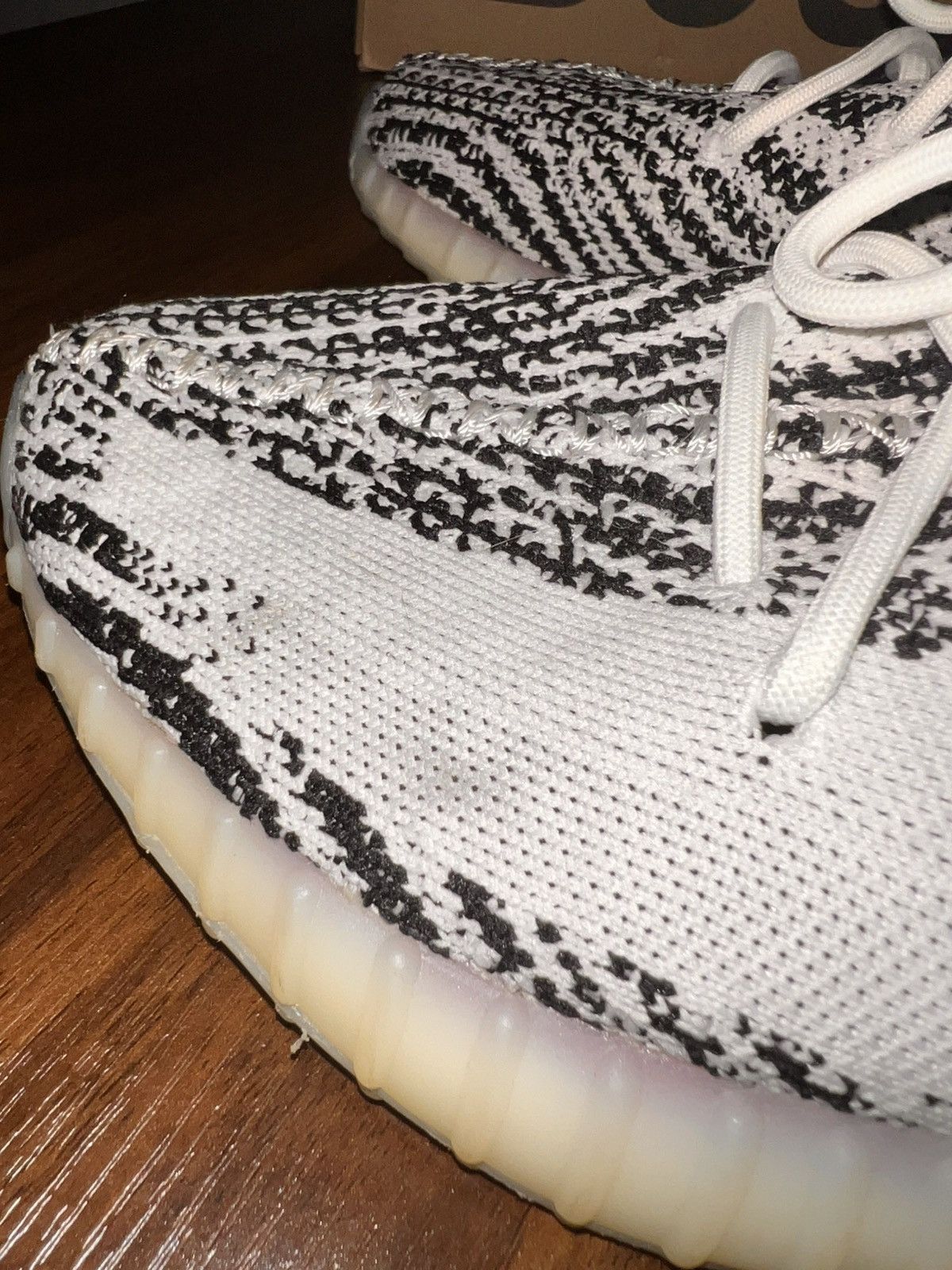 Adidas Yeezy Boost 350 “Zebra” Size US 10.5 / EU 43-44 - 2 Thumbnail