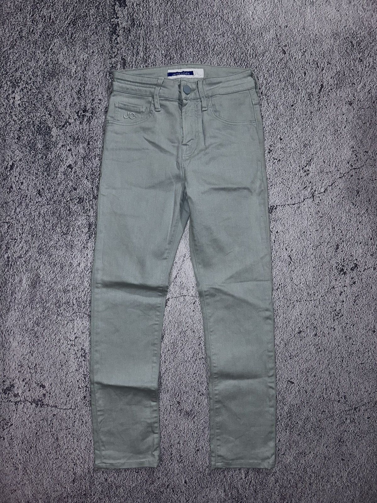 Jacob Cohen Jacob Cohën Women’s Jeans Mint Color Skinny Pants Size 25" / US 0 / IT 36 - 2 Thumbnail